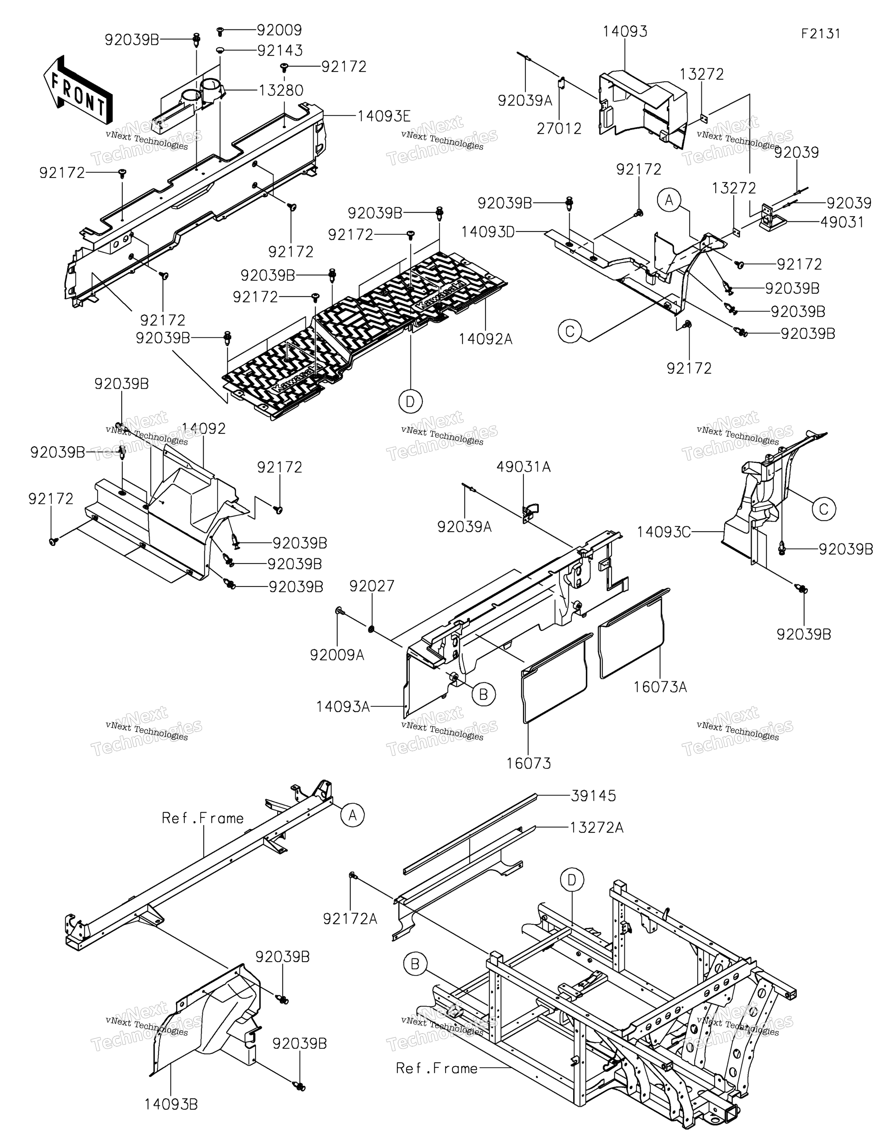 Рама Fittings(Rear)