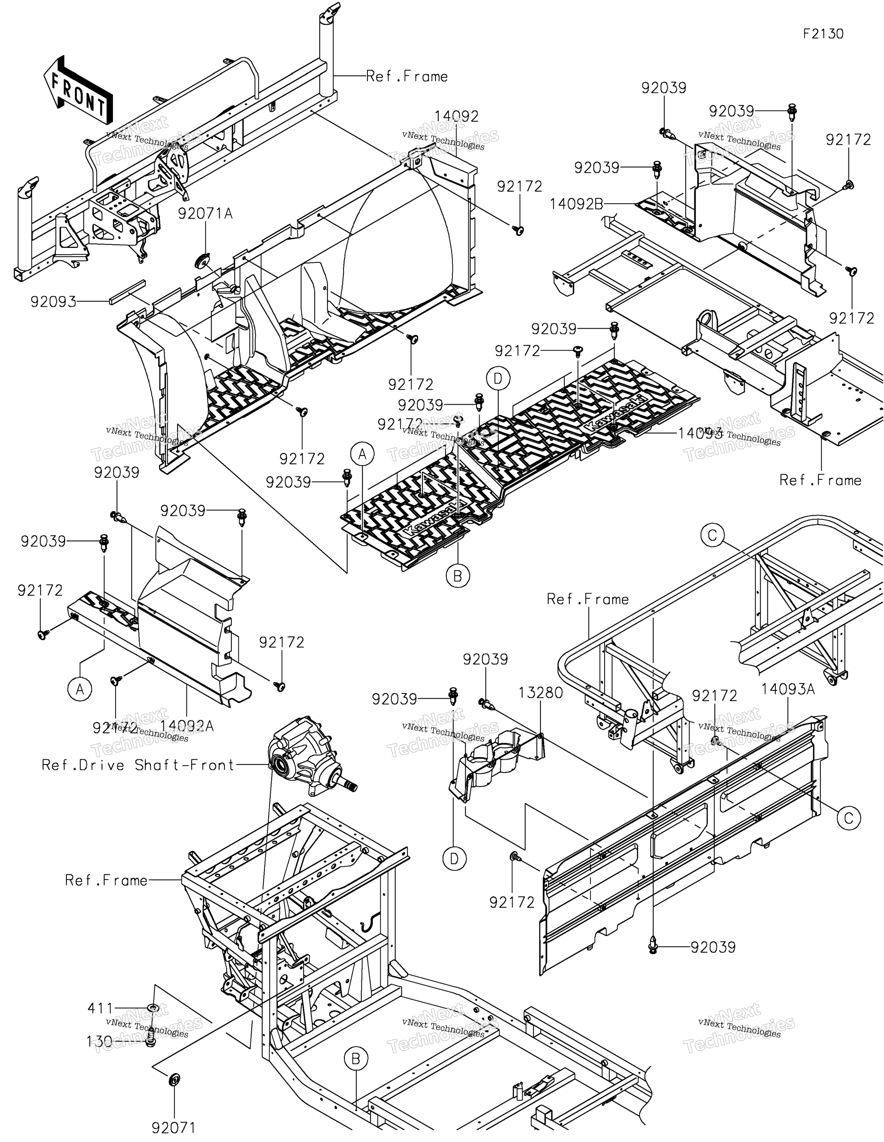 Рама Fittings(Front)