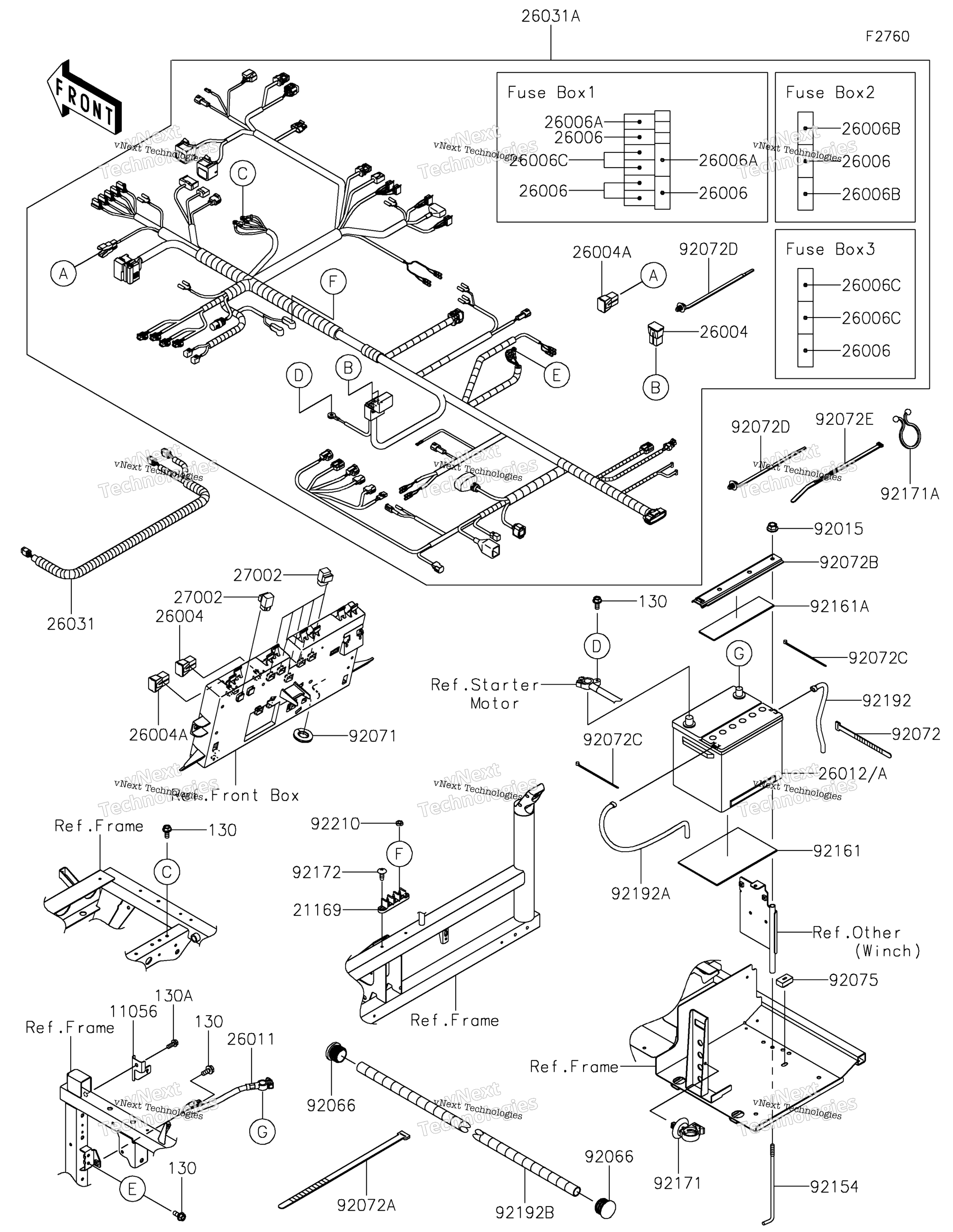 Шасси Electrical Equipment