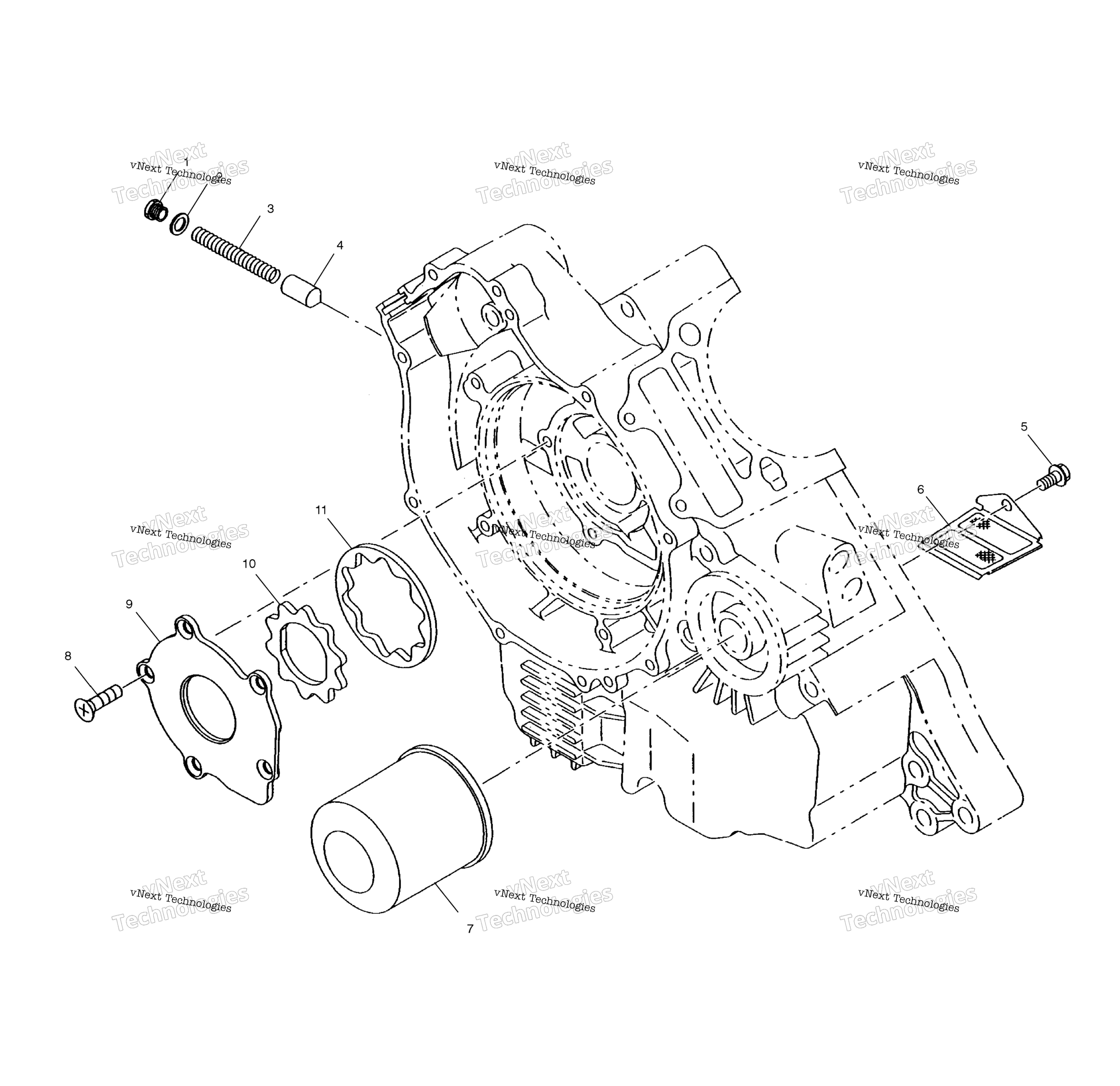 Масляный насос & Oil Filter