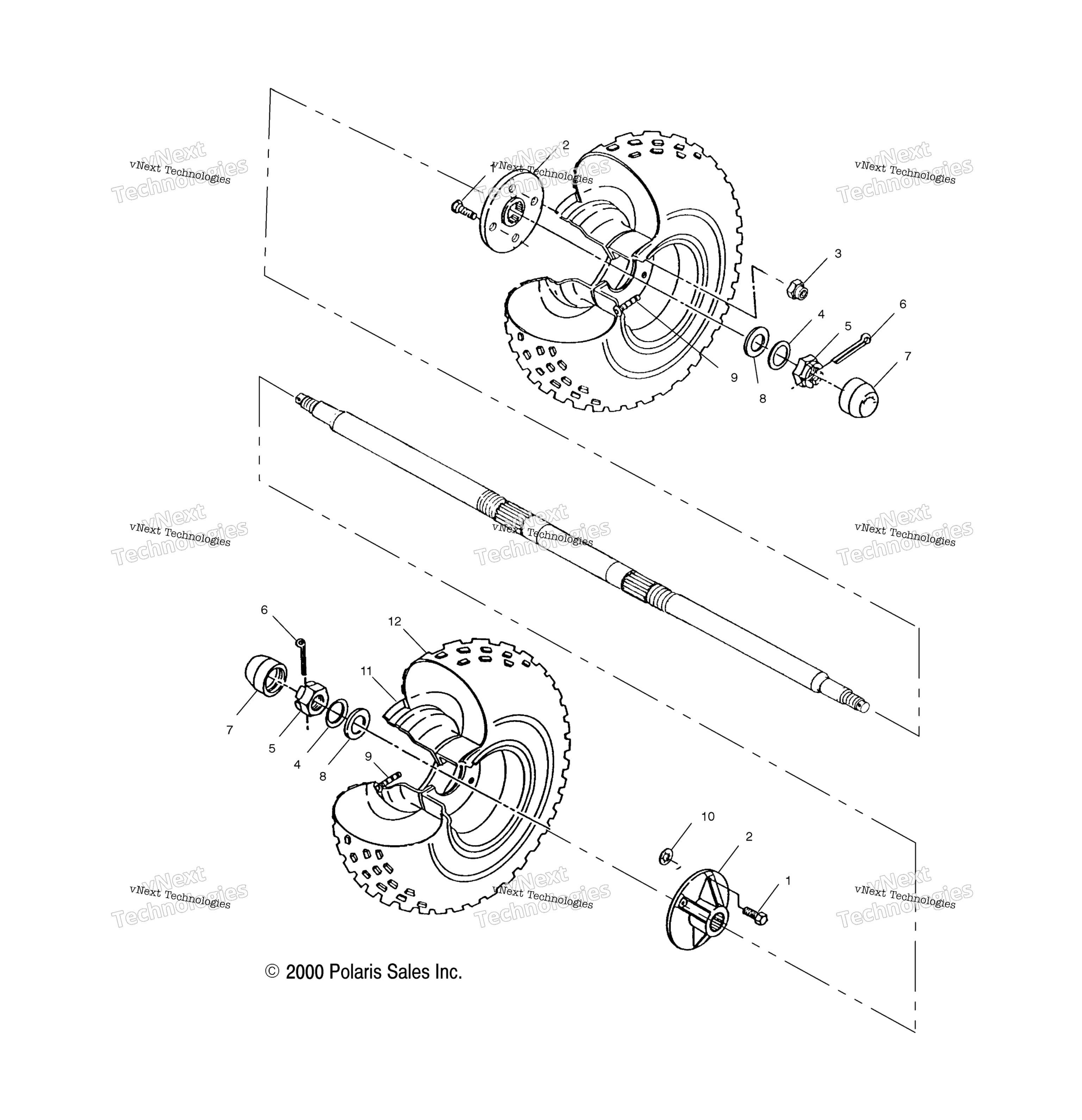 Задняя часть Wheel A00aa32aa