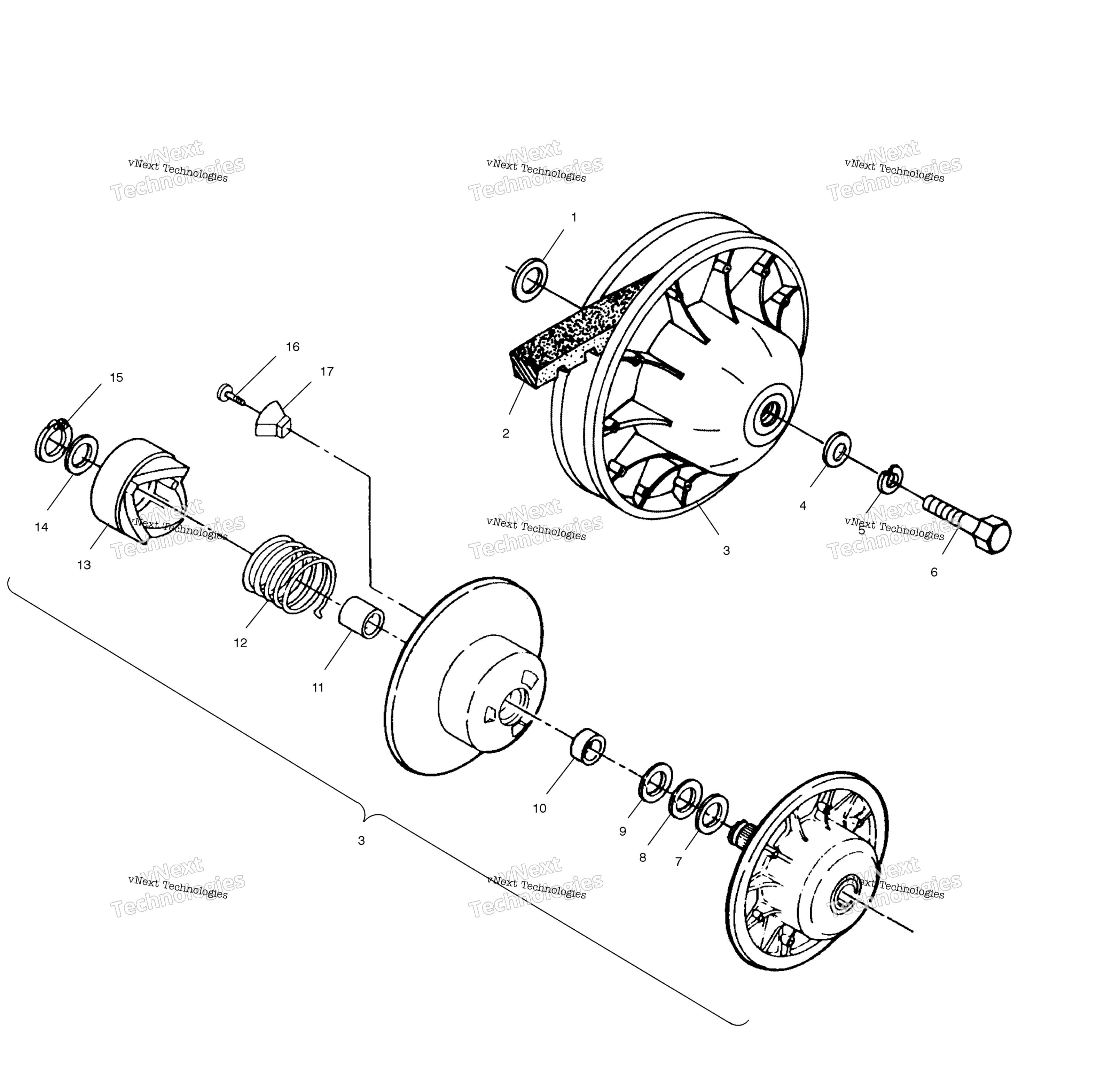 Ведомый Clutch A00cb32aa
