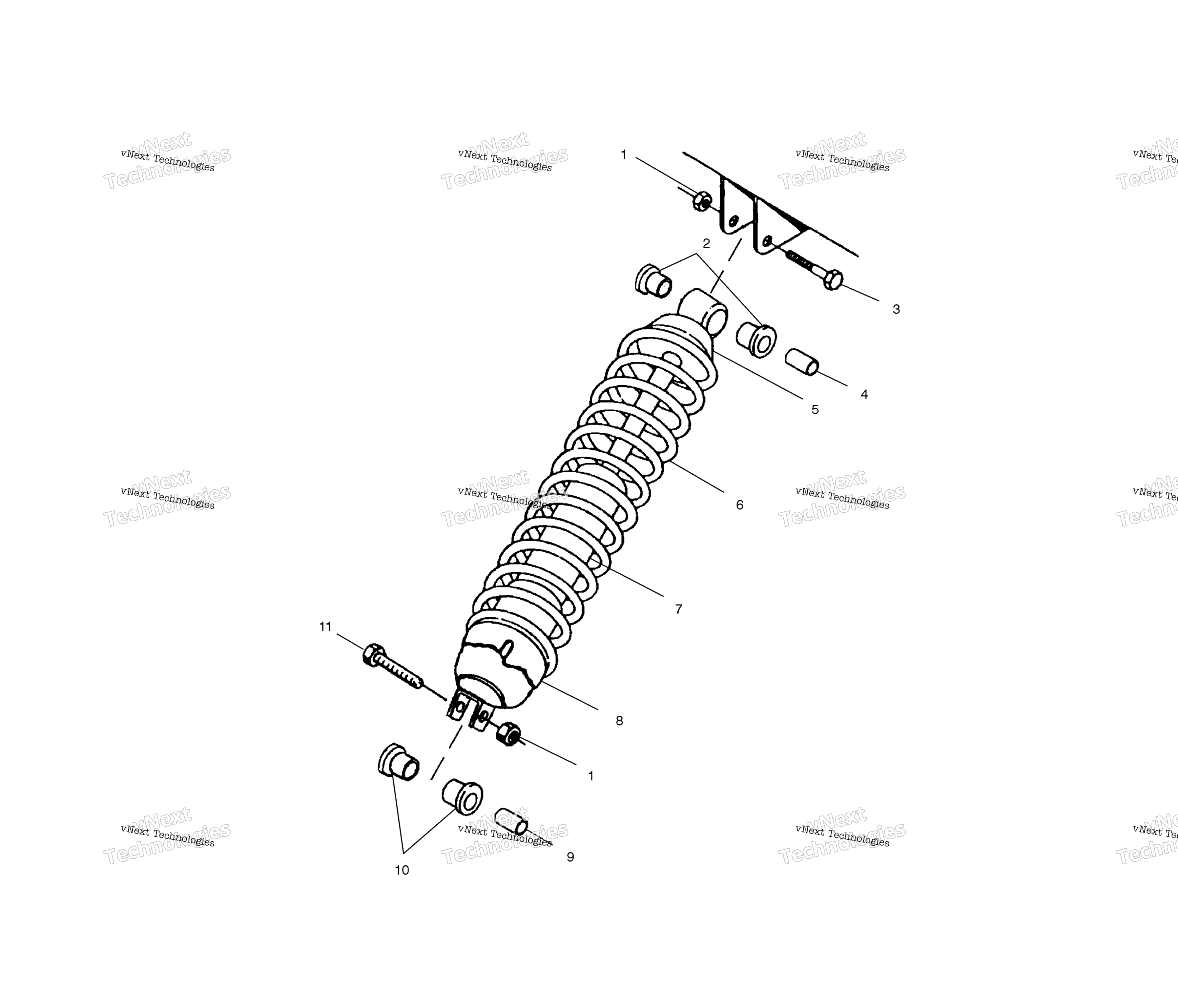 Амортизатор Mounting A00cd32fb