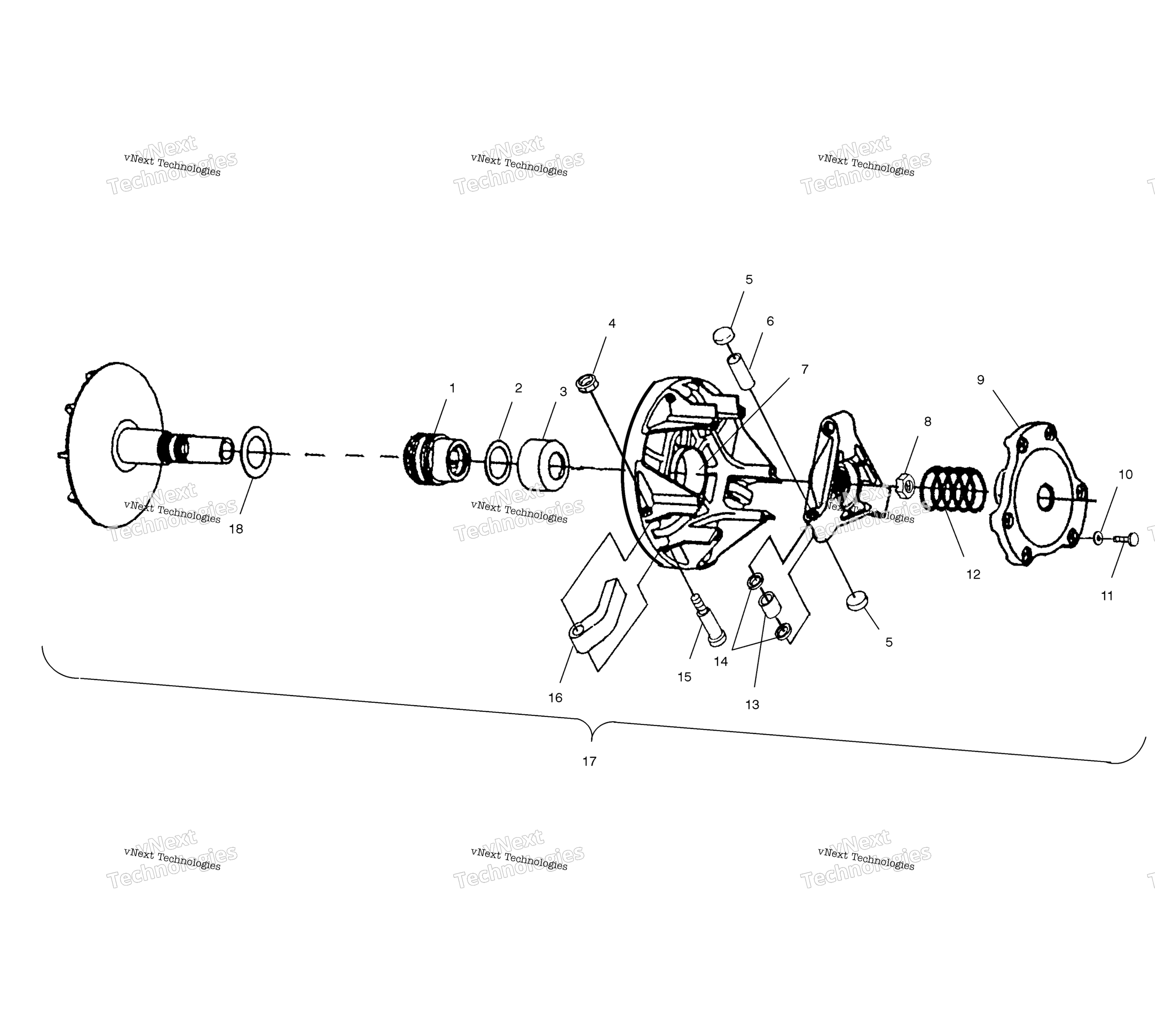 Привод Clutch