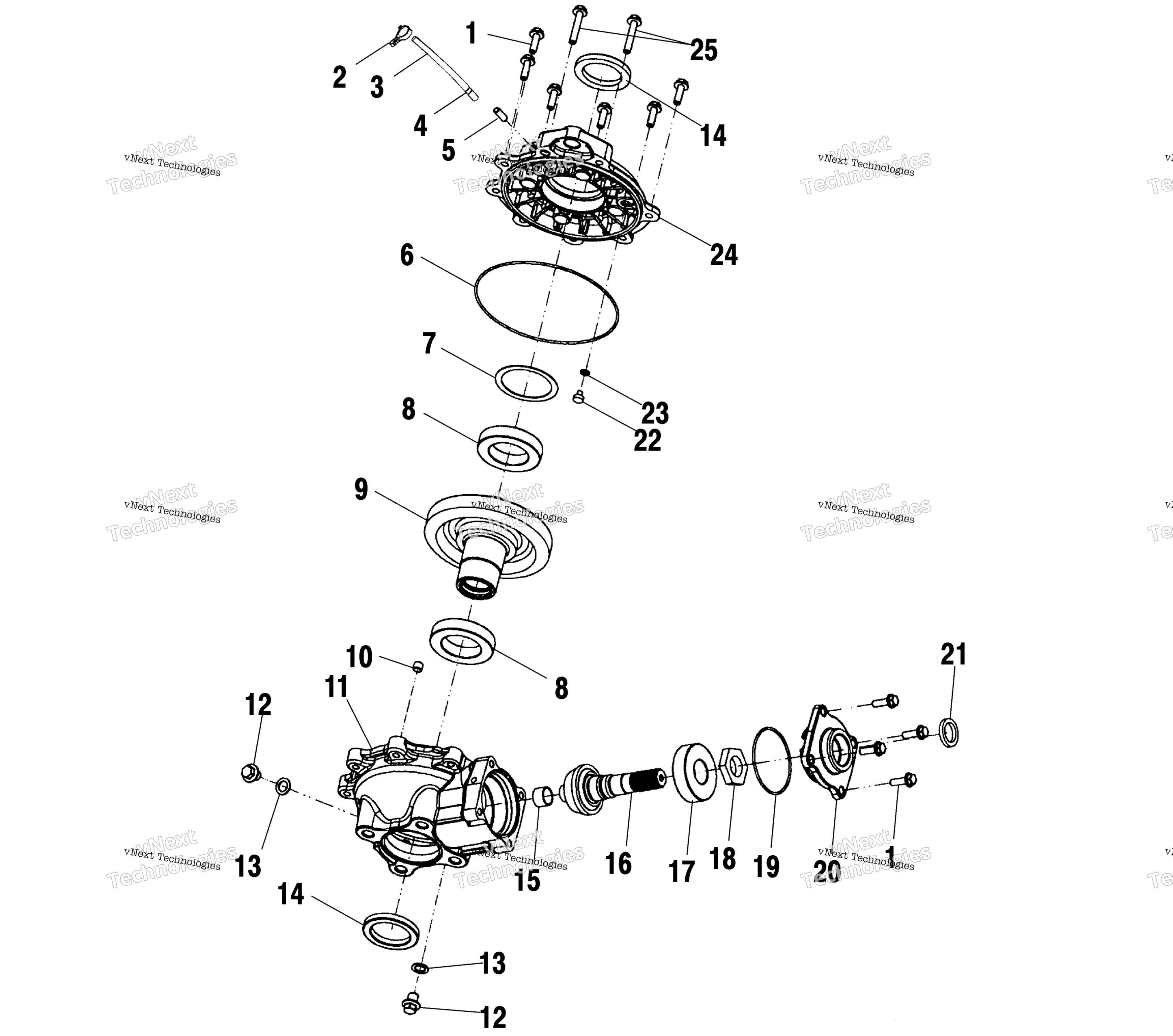 Задняя часть Housing A00cd50aa
