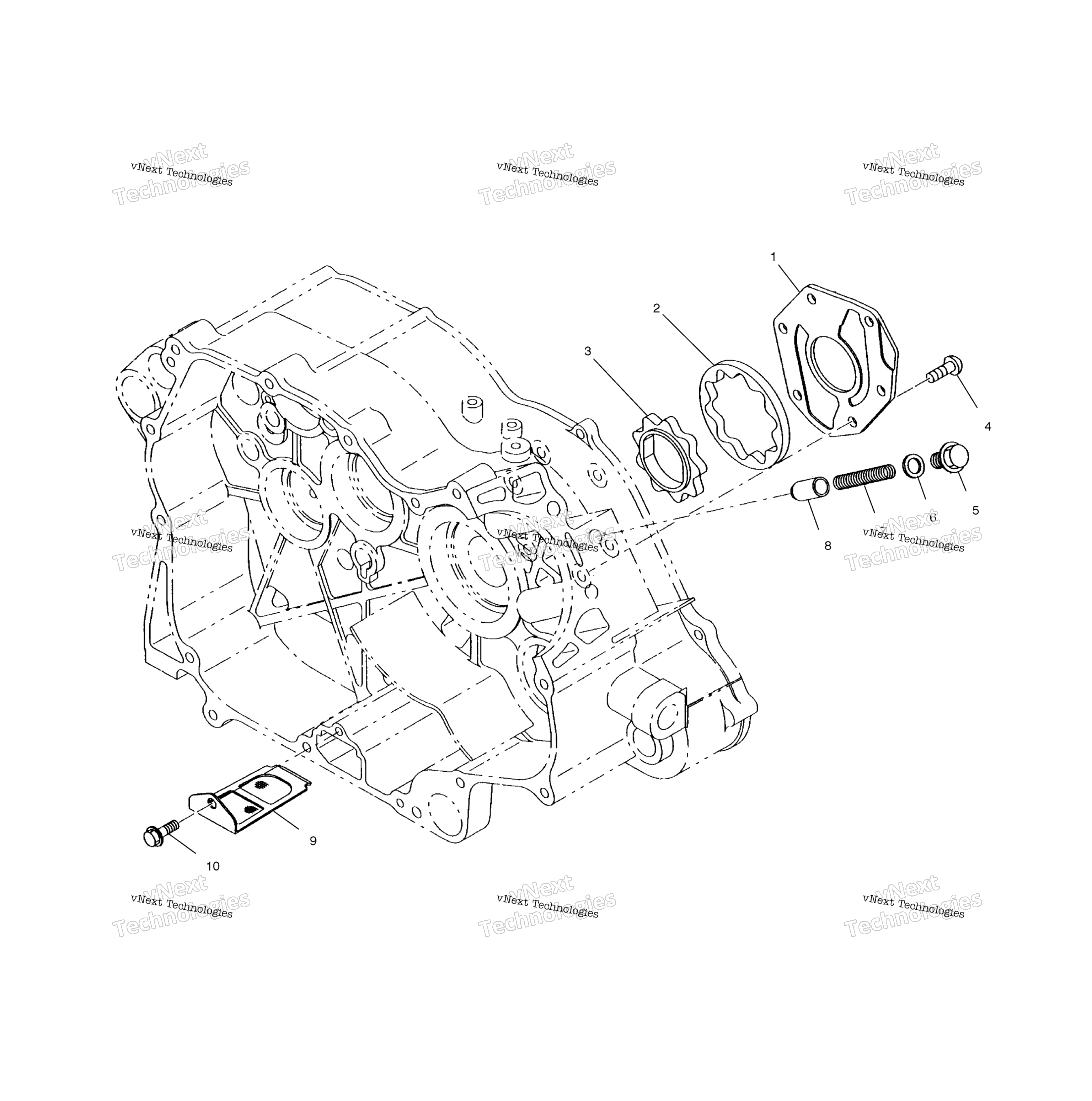 масляный Pump A00ck42aa
