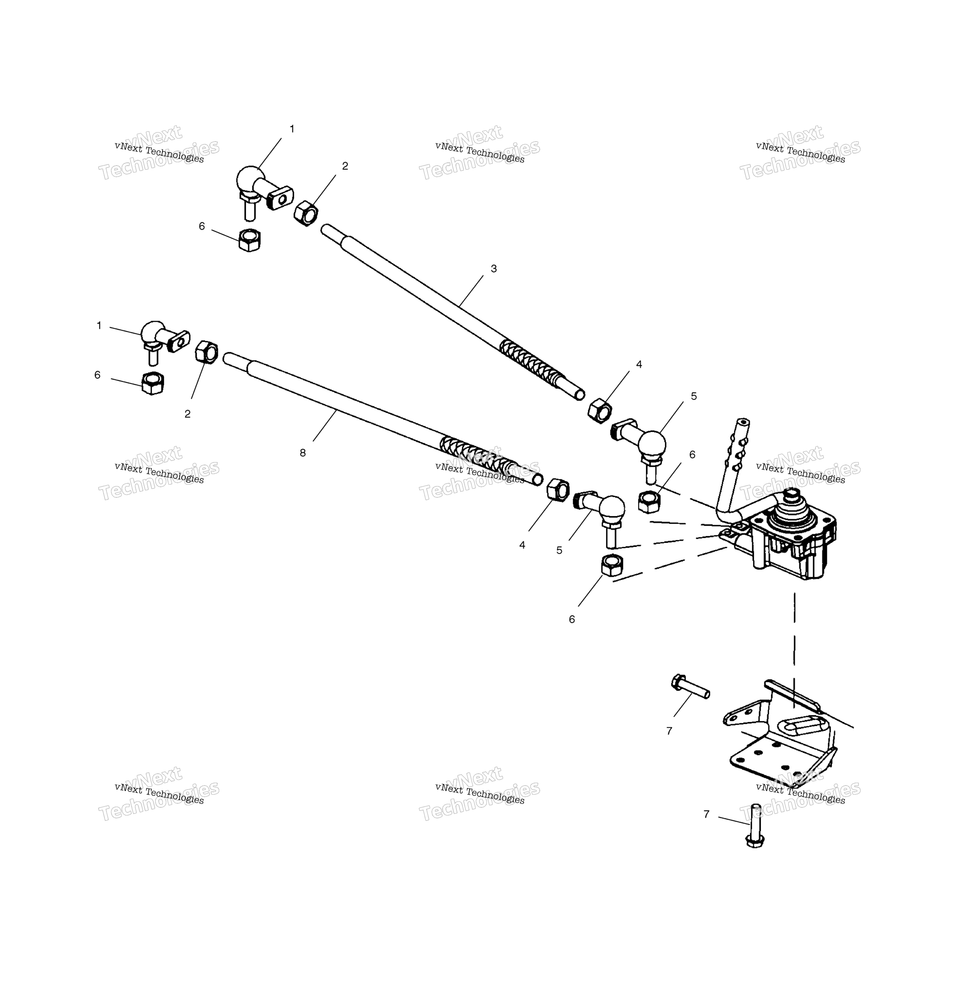 Картер редуктора Selector Mounting A00cl50aa