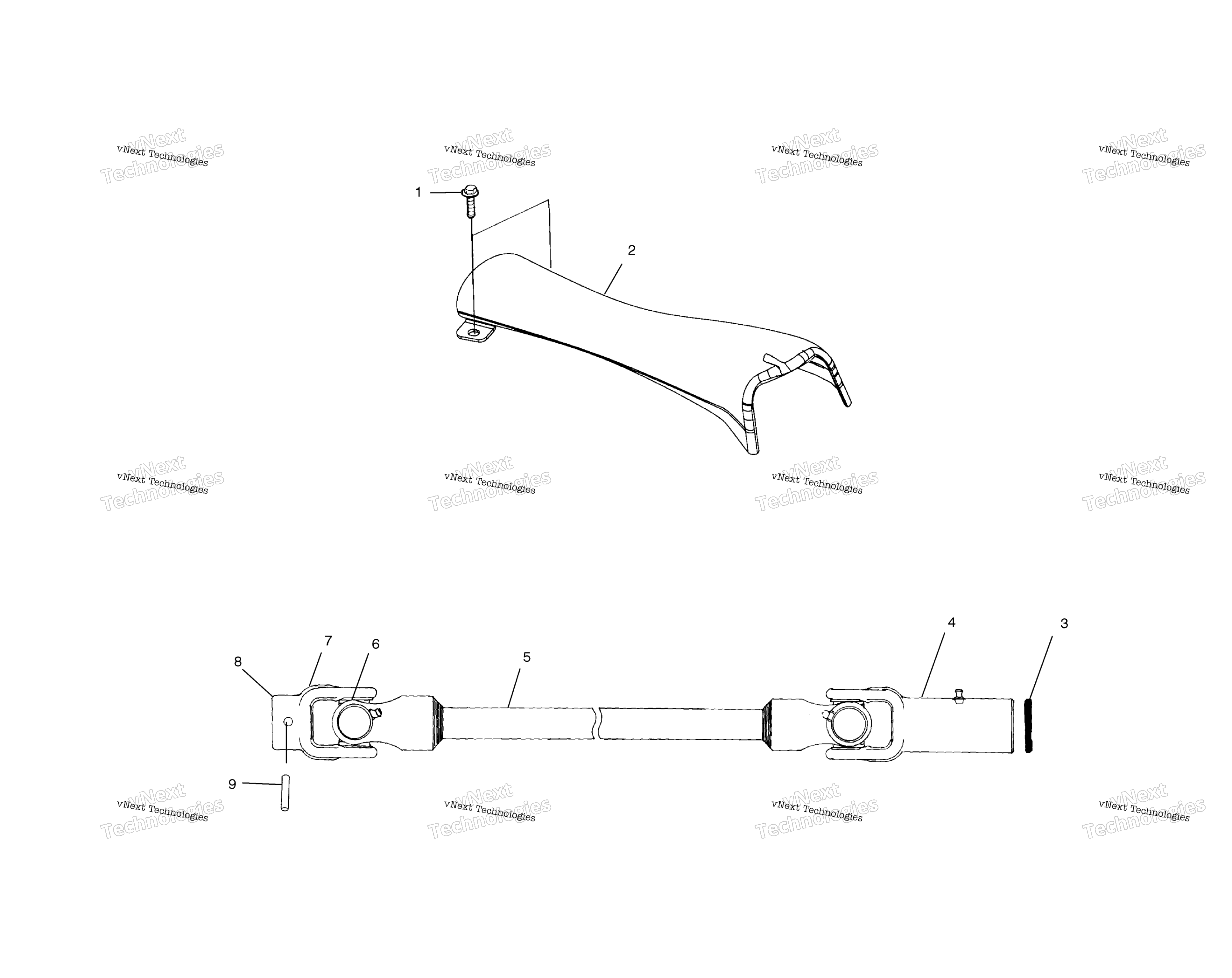 Винт Shaft A00cl50aa