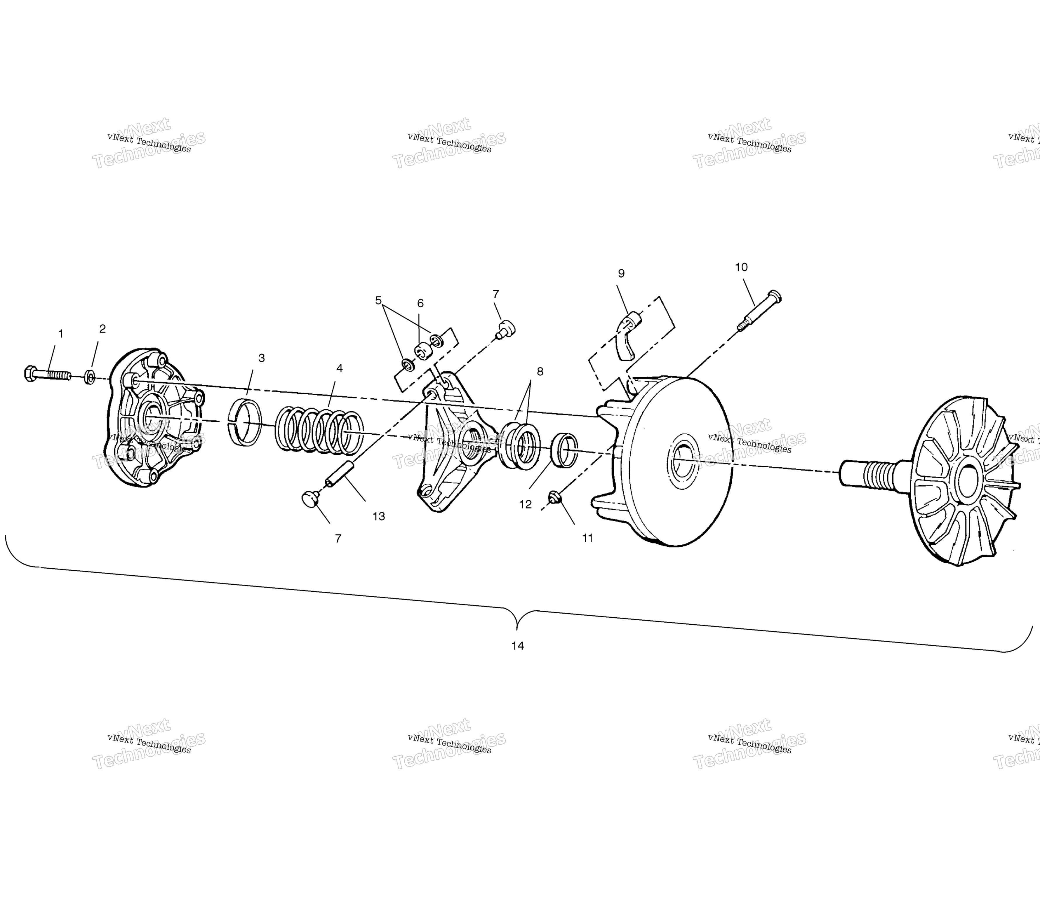 Привод Clutch A01aa32aa