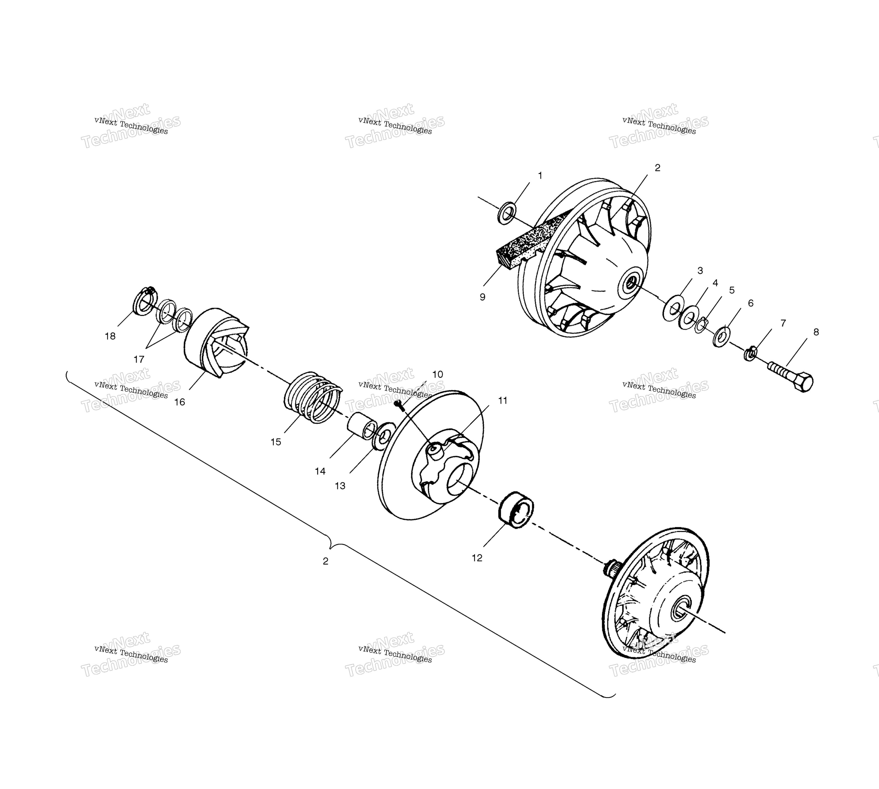 Ведомый Clutch A01cd32fb