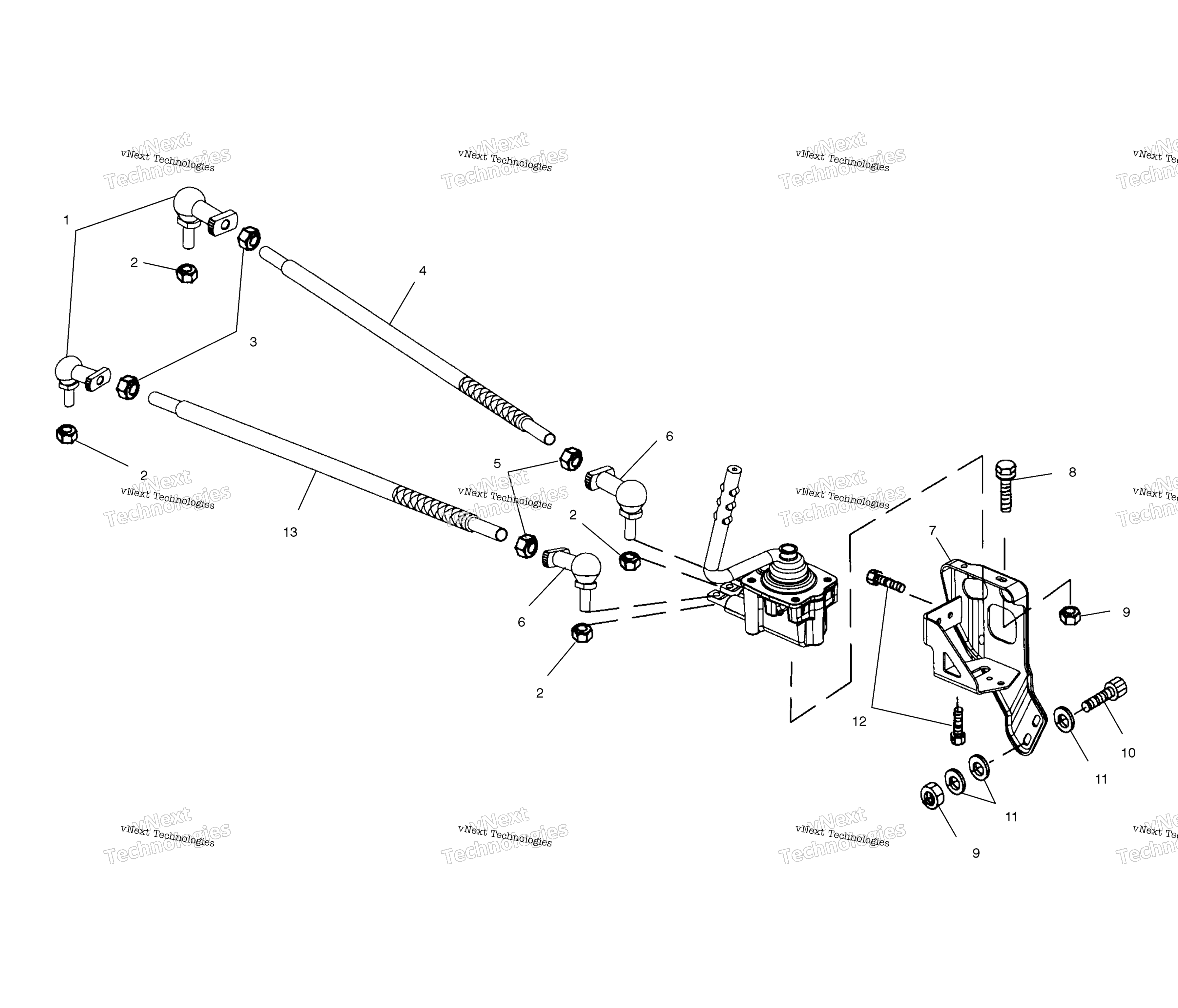 Картер редуктора Selector Mounting A01cd50aa