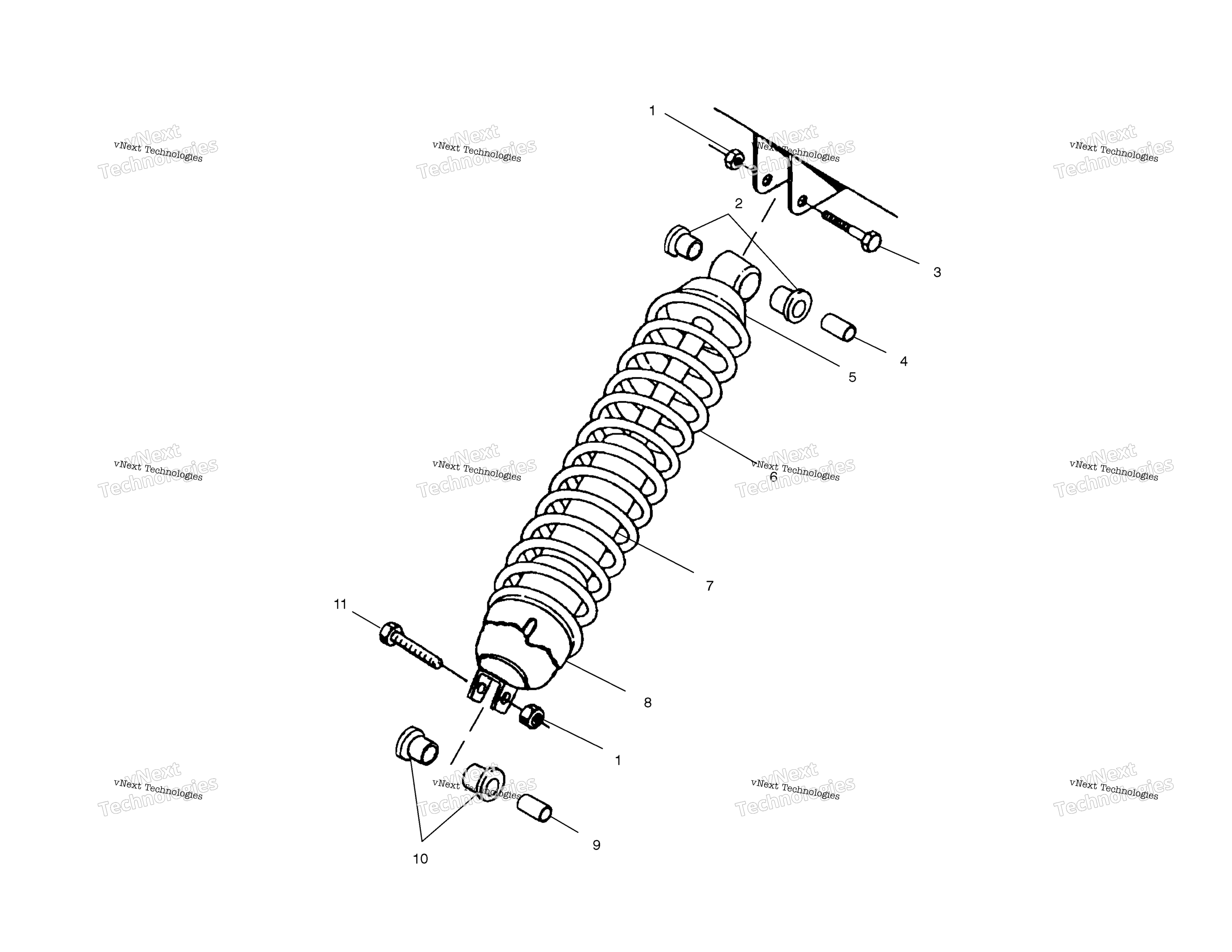 Амортизатор Mounting A01cd50aa