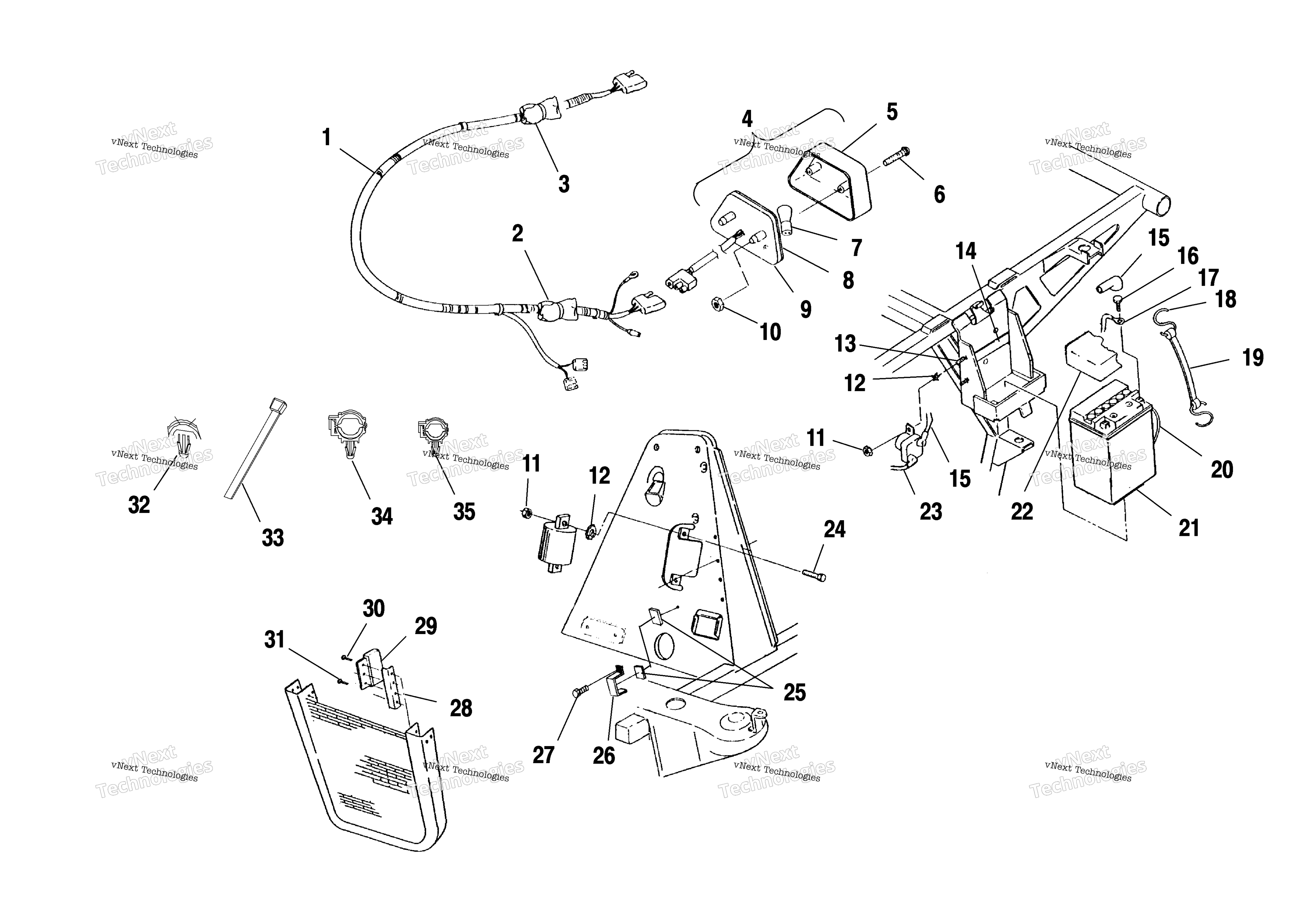 электрооборудование / Taillight A01ch42aa