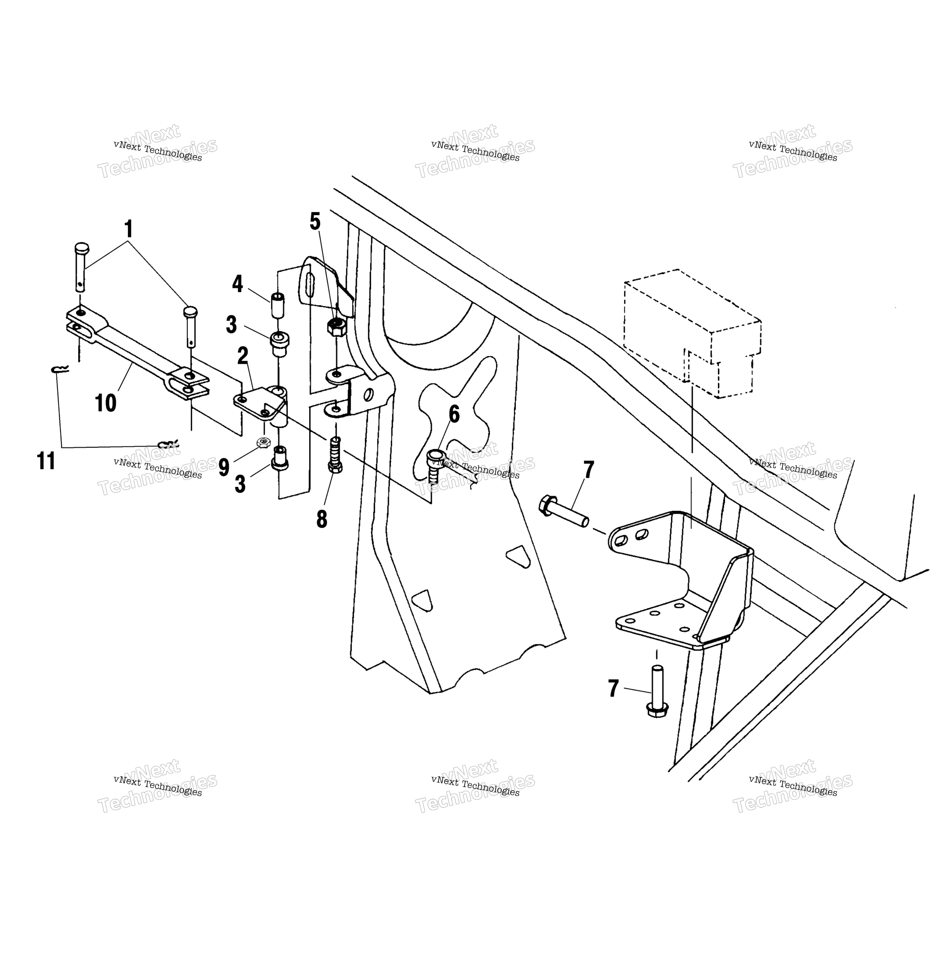 Рама Mounting A01ch42aa