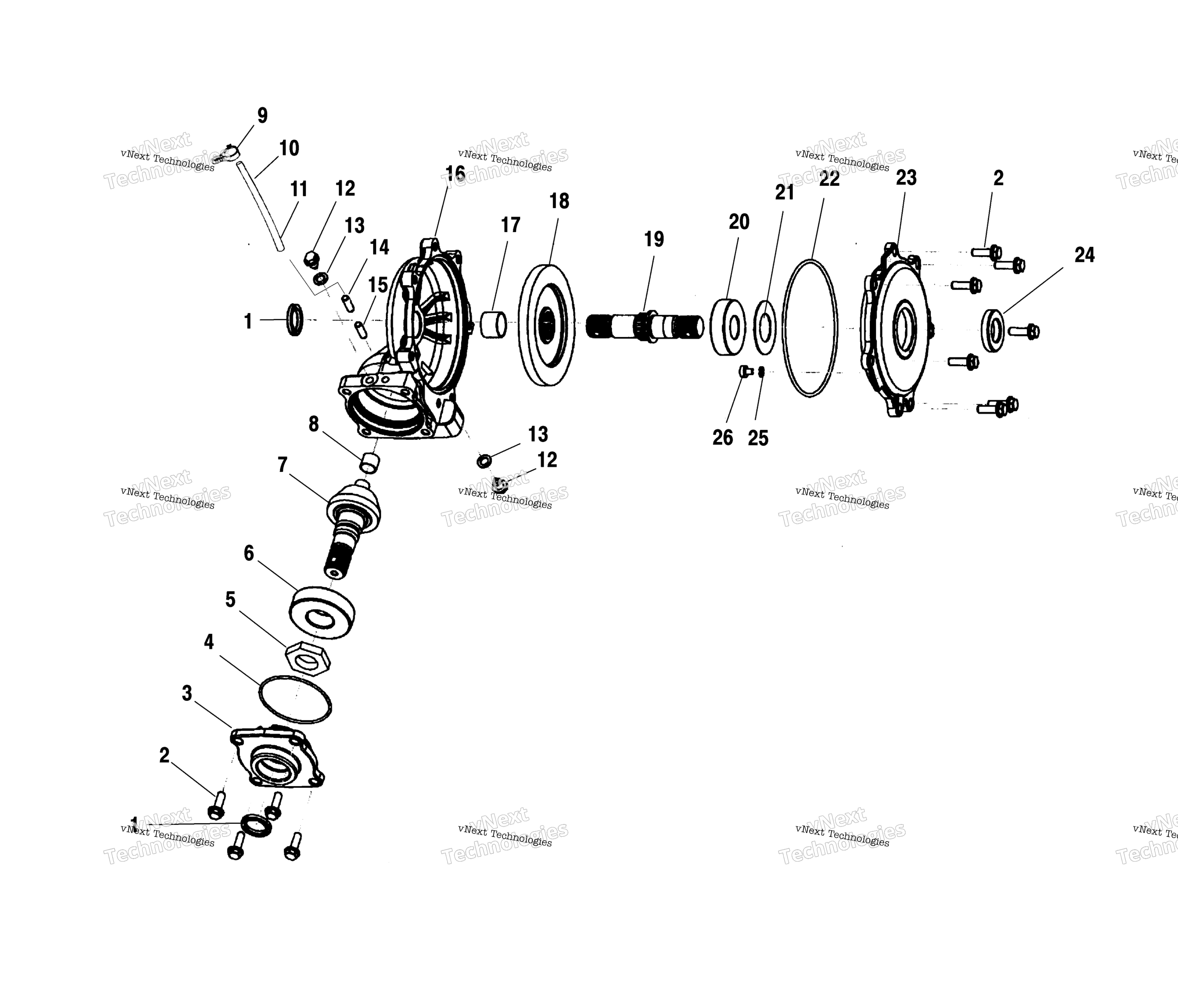 Передняя часть Housing A01ck42aa