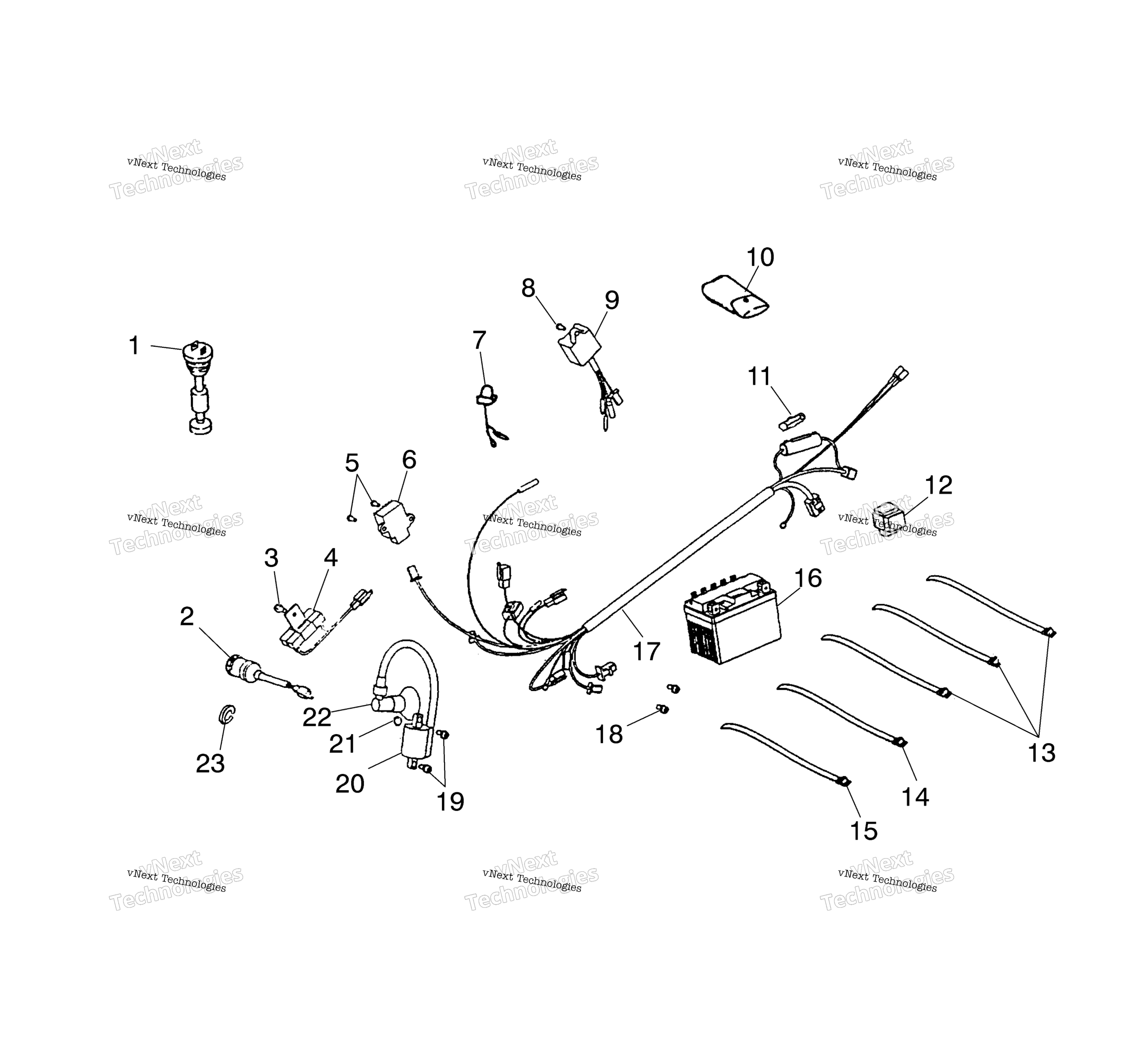 Электрооборудование Parts