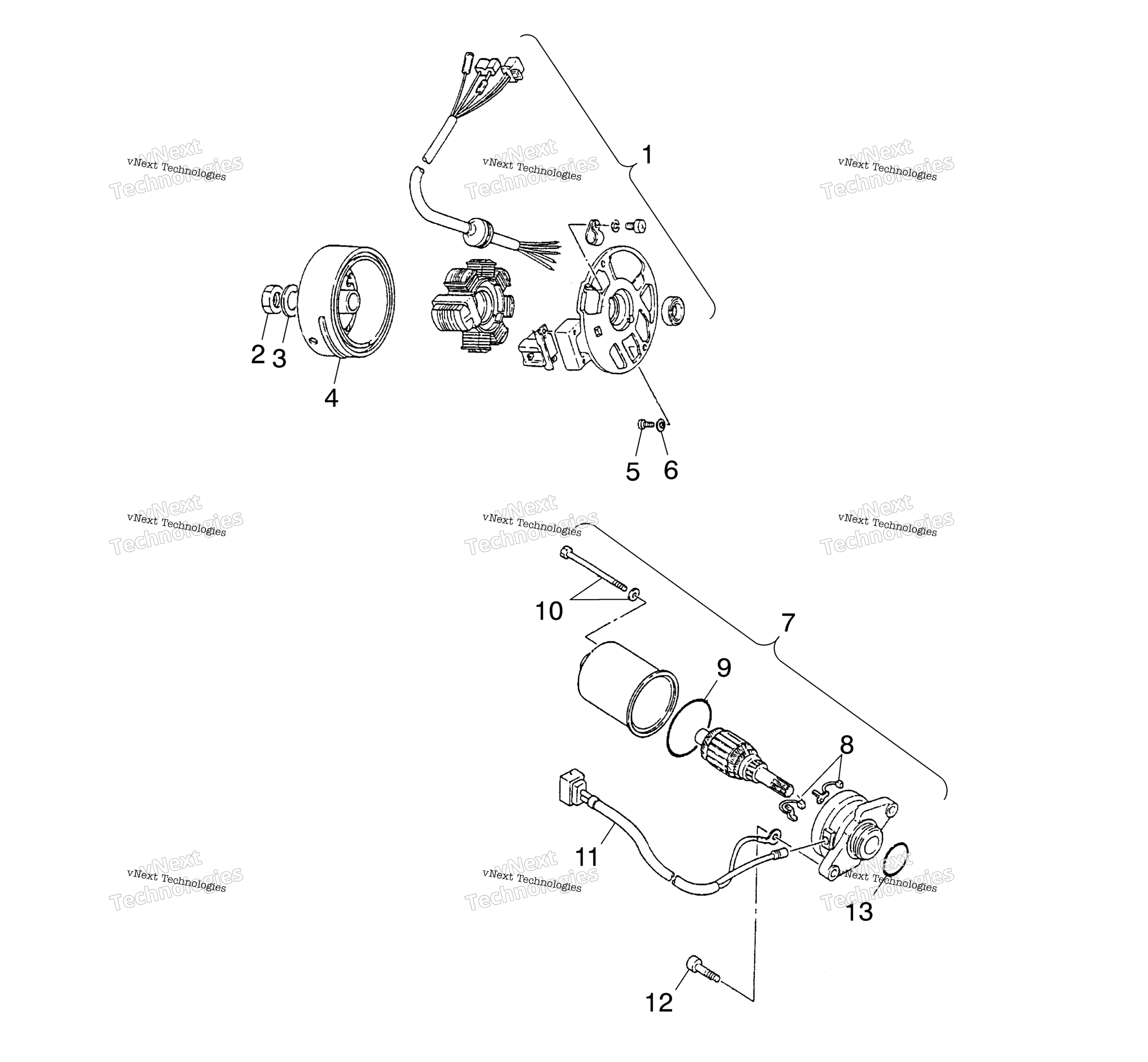 Генератор / Starting Motor