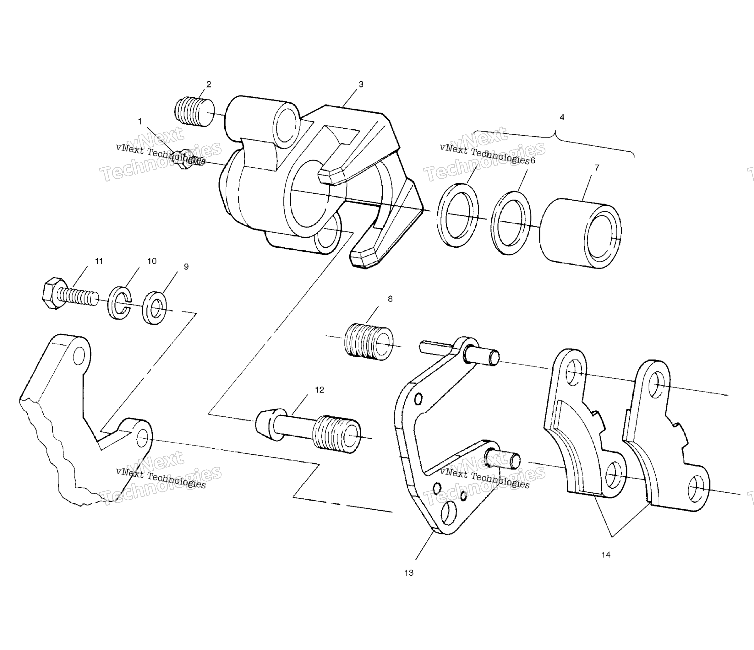 Передняя часть Brake A02ba50aa/Ab
