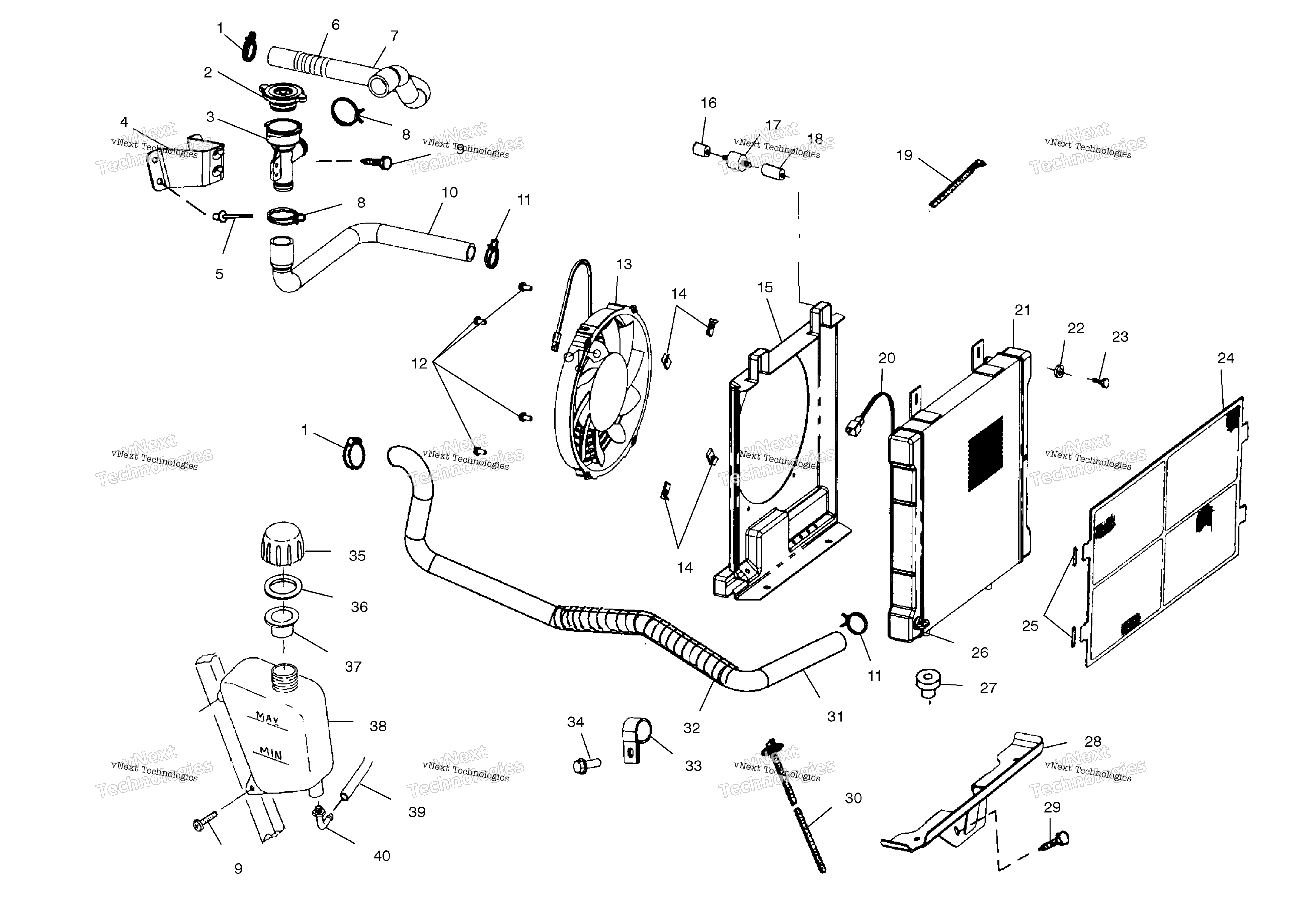 Система охлаждения System A02ch42aa