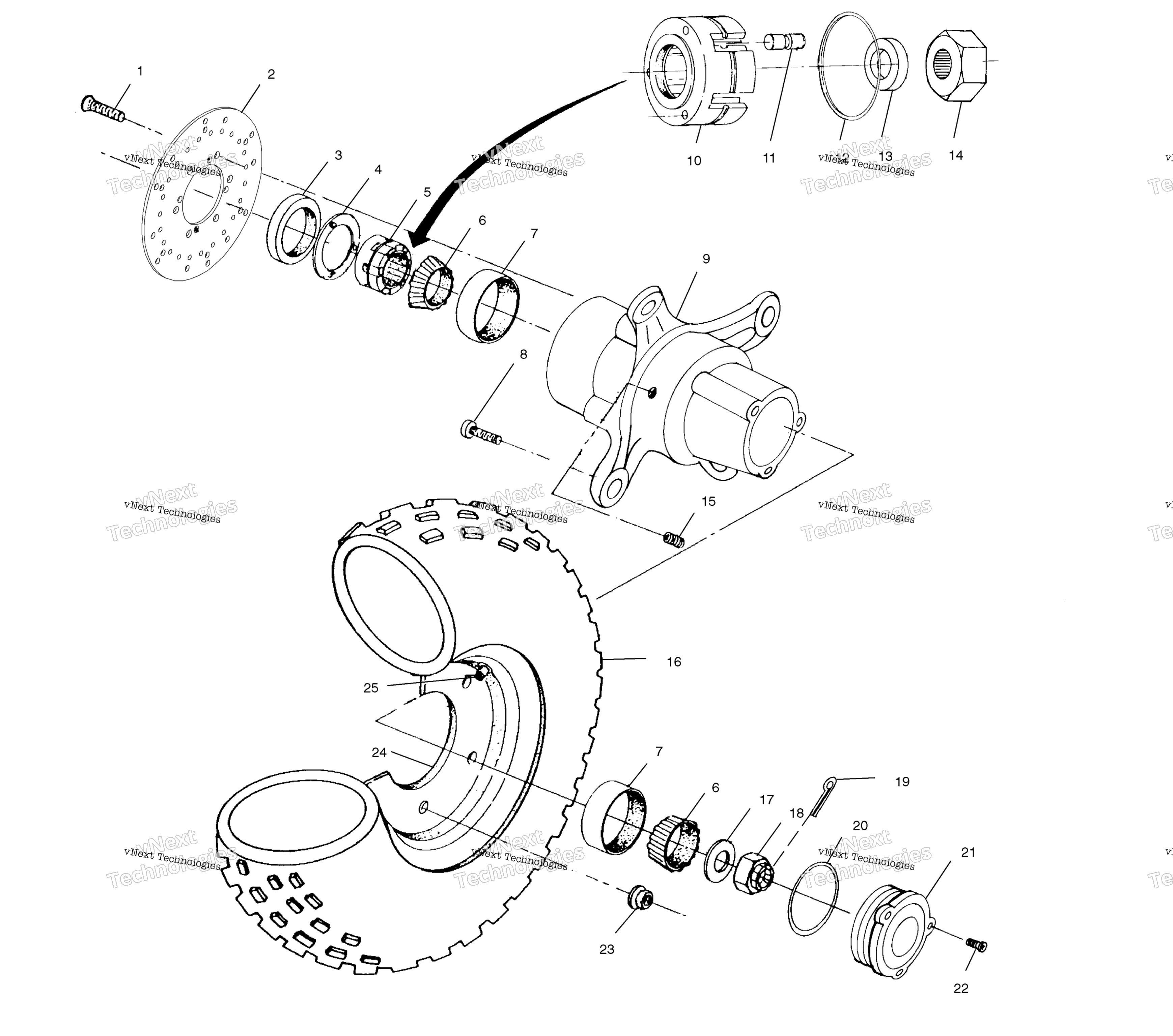 Передняя часть Wheel A02cl50aa/Da