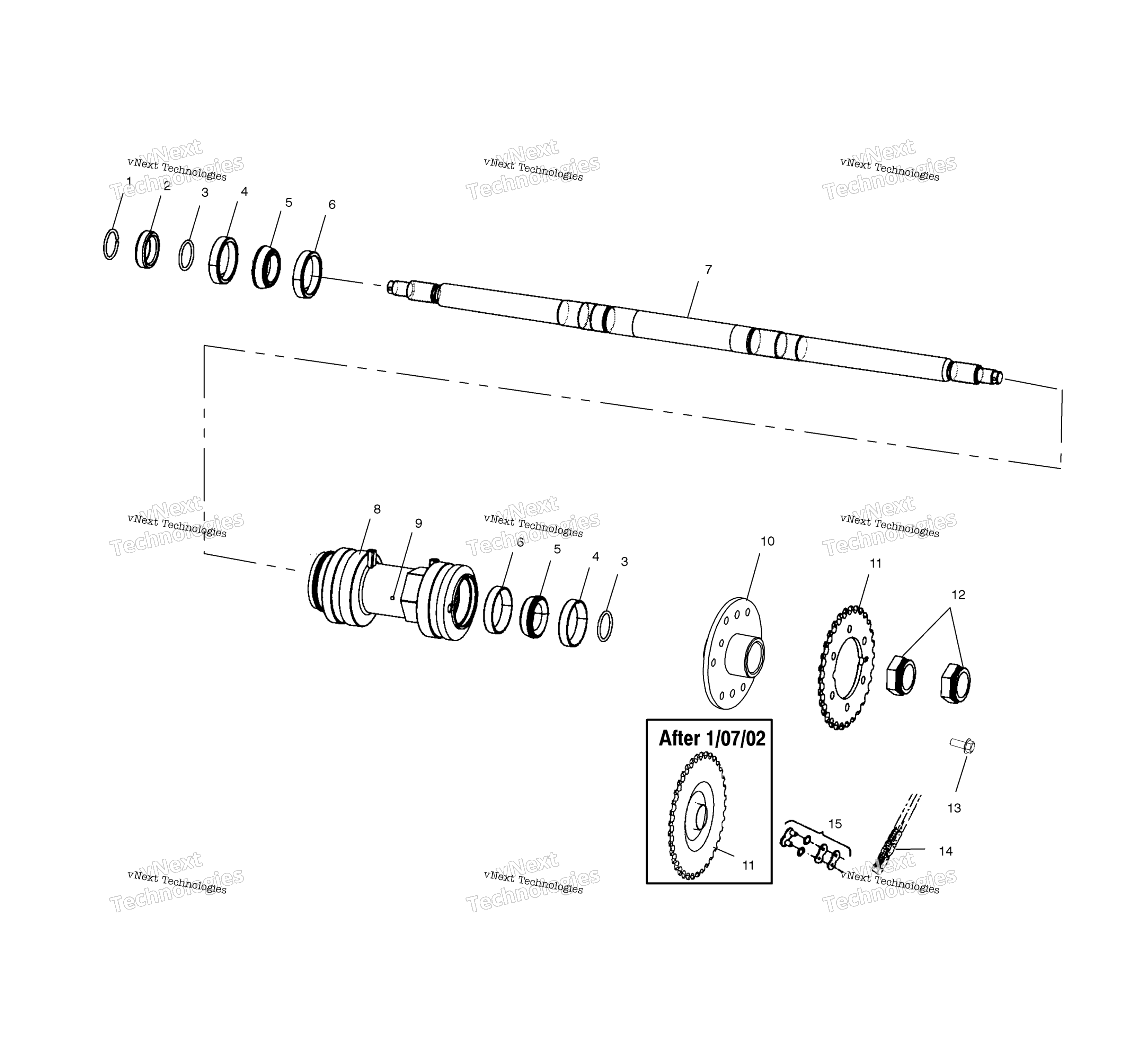 Задняя часть Drive A02cl50aa/Da