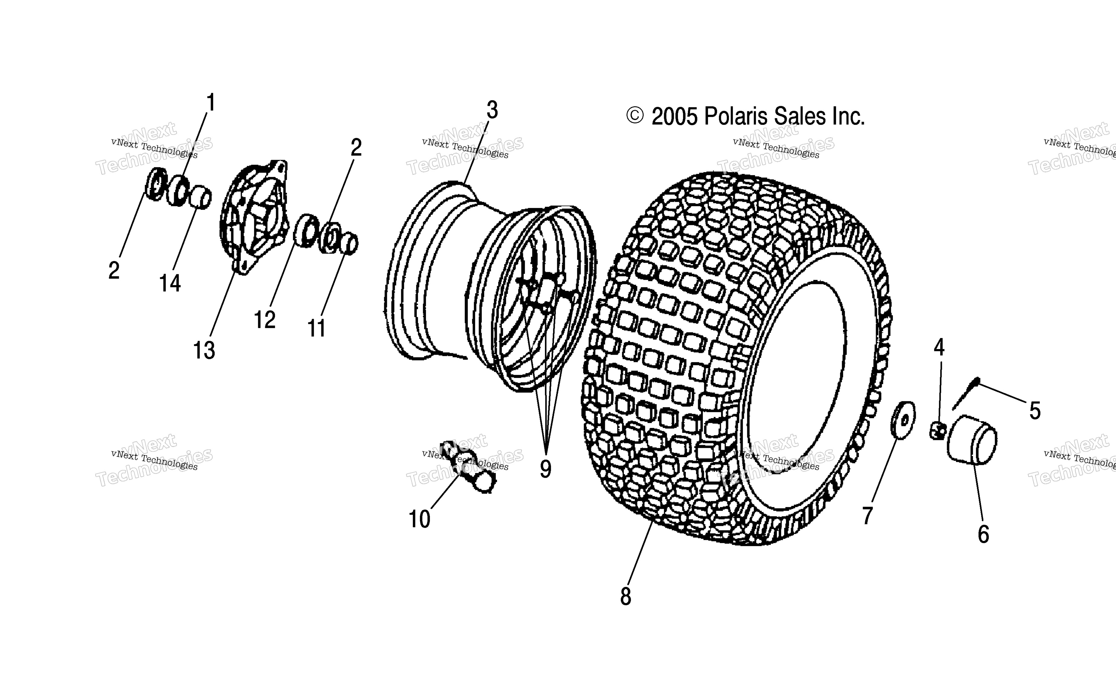 Передняя часть Wheel /Cb/Cc