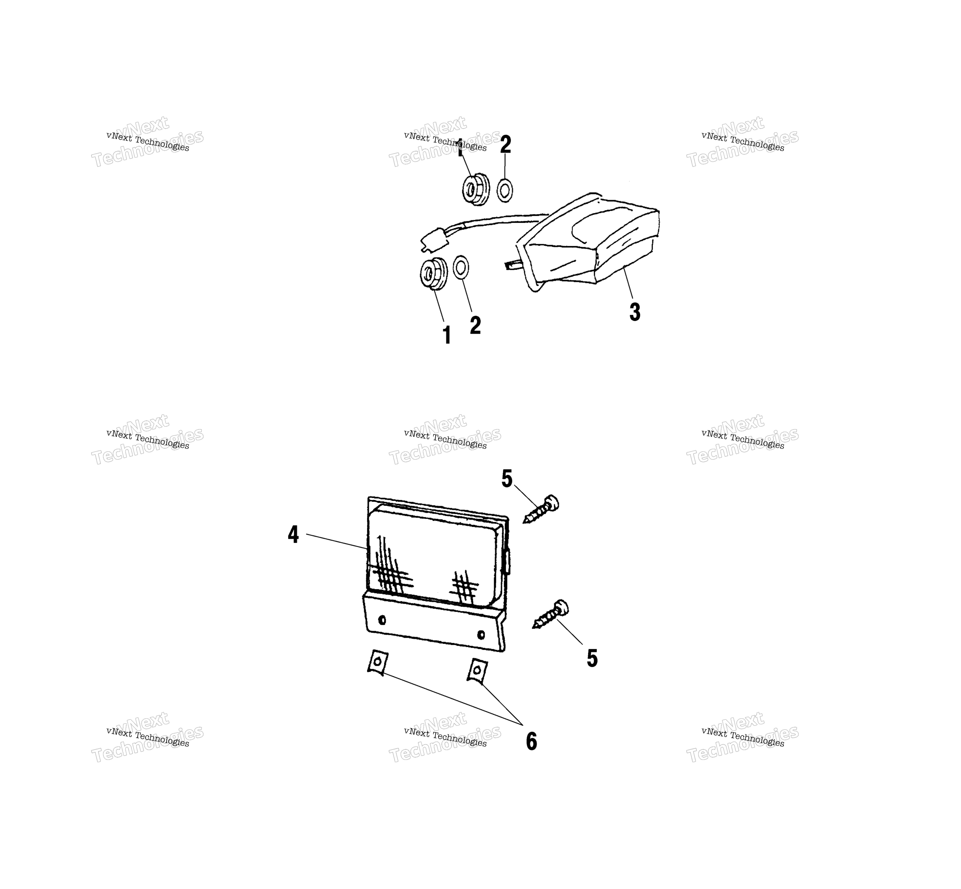 Headlight / Brakelight A02ea09ca / Cb / Cc
