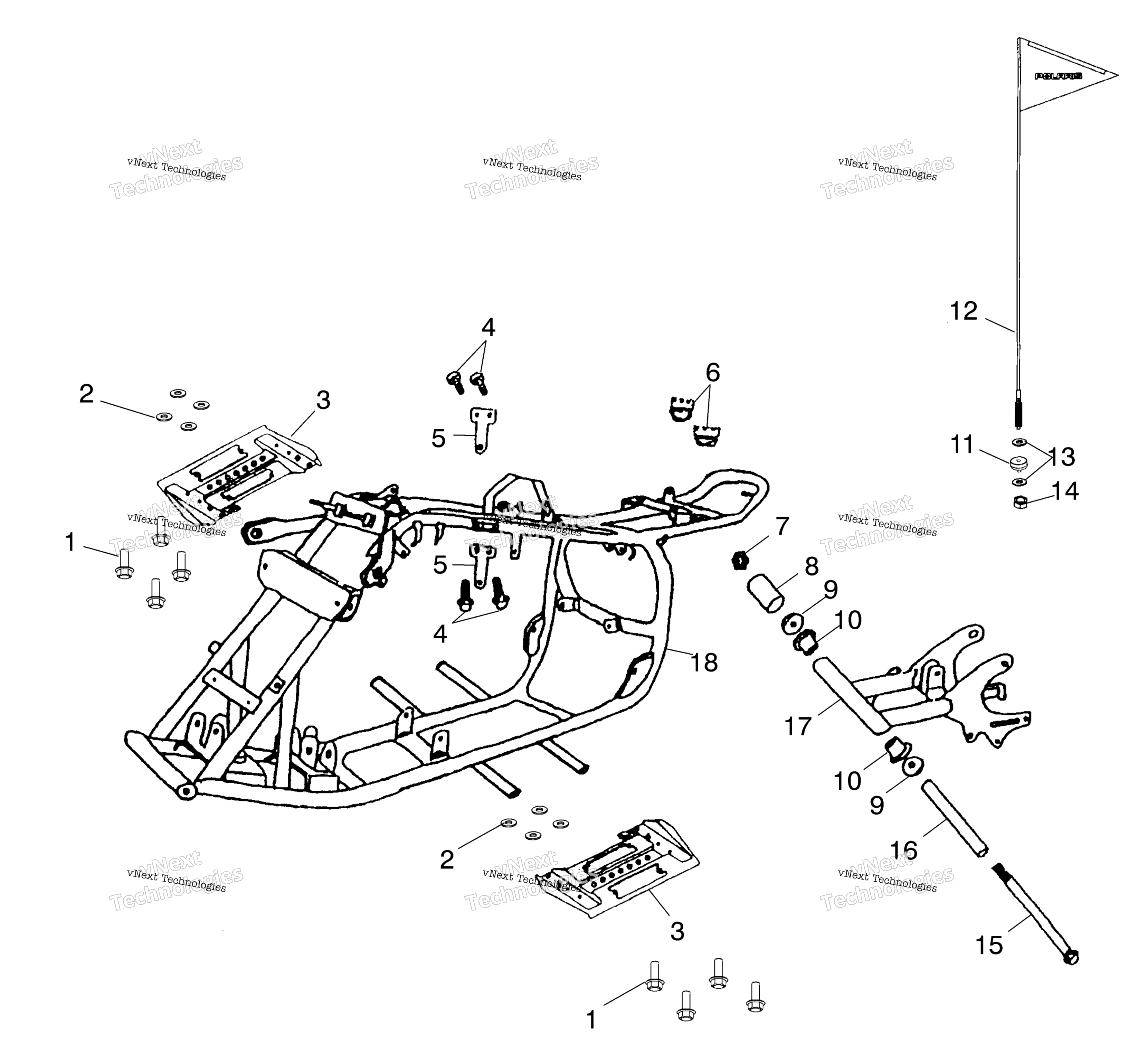 Рама Body A03fa09ca/Cc/Cd