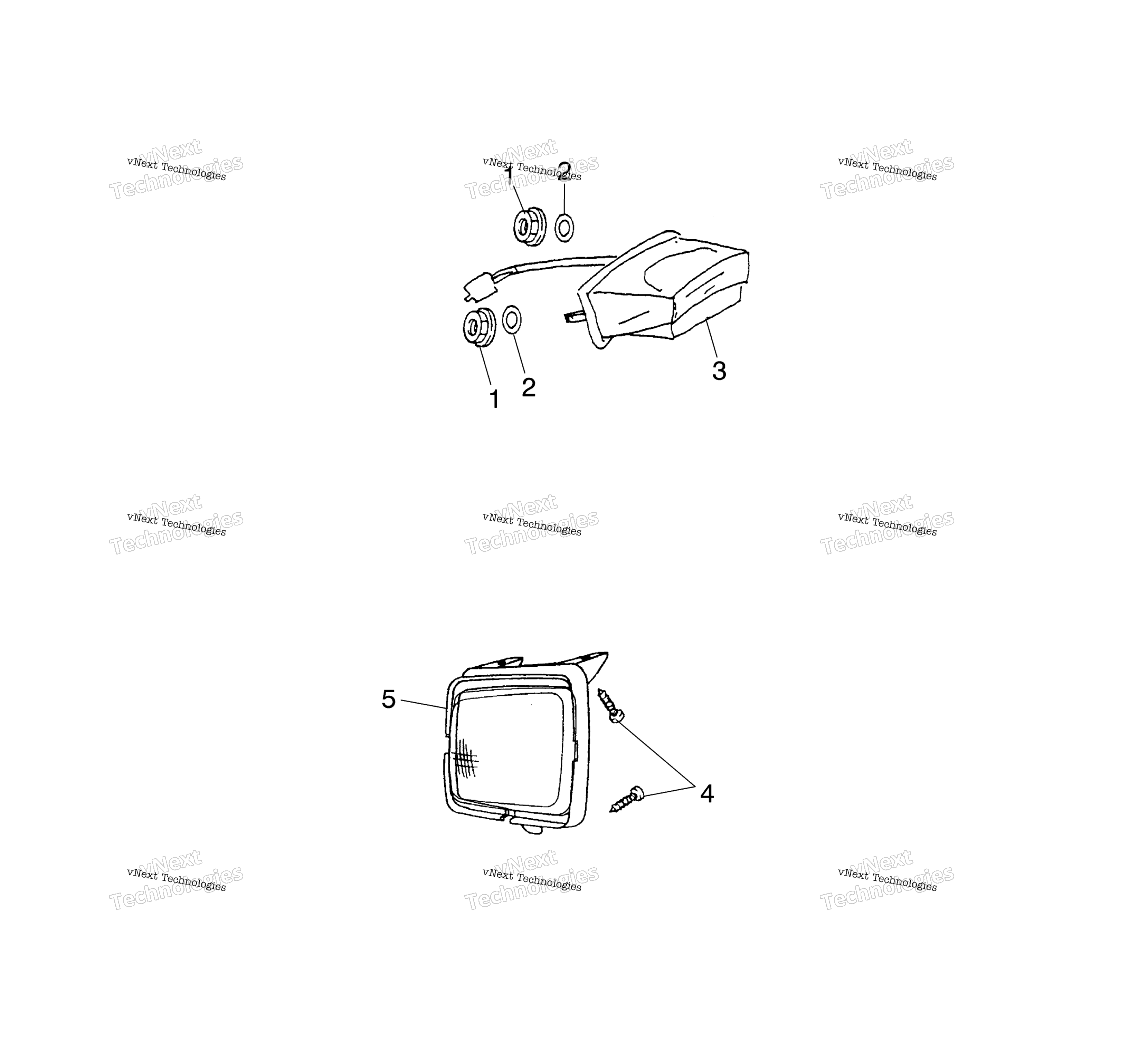 Headlight / Brakelight A03fa09ca / Cc / Cd