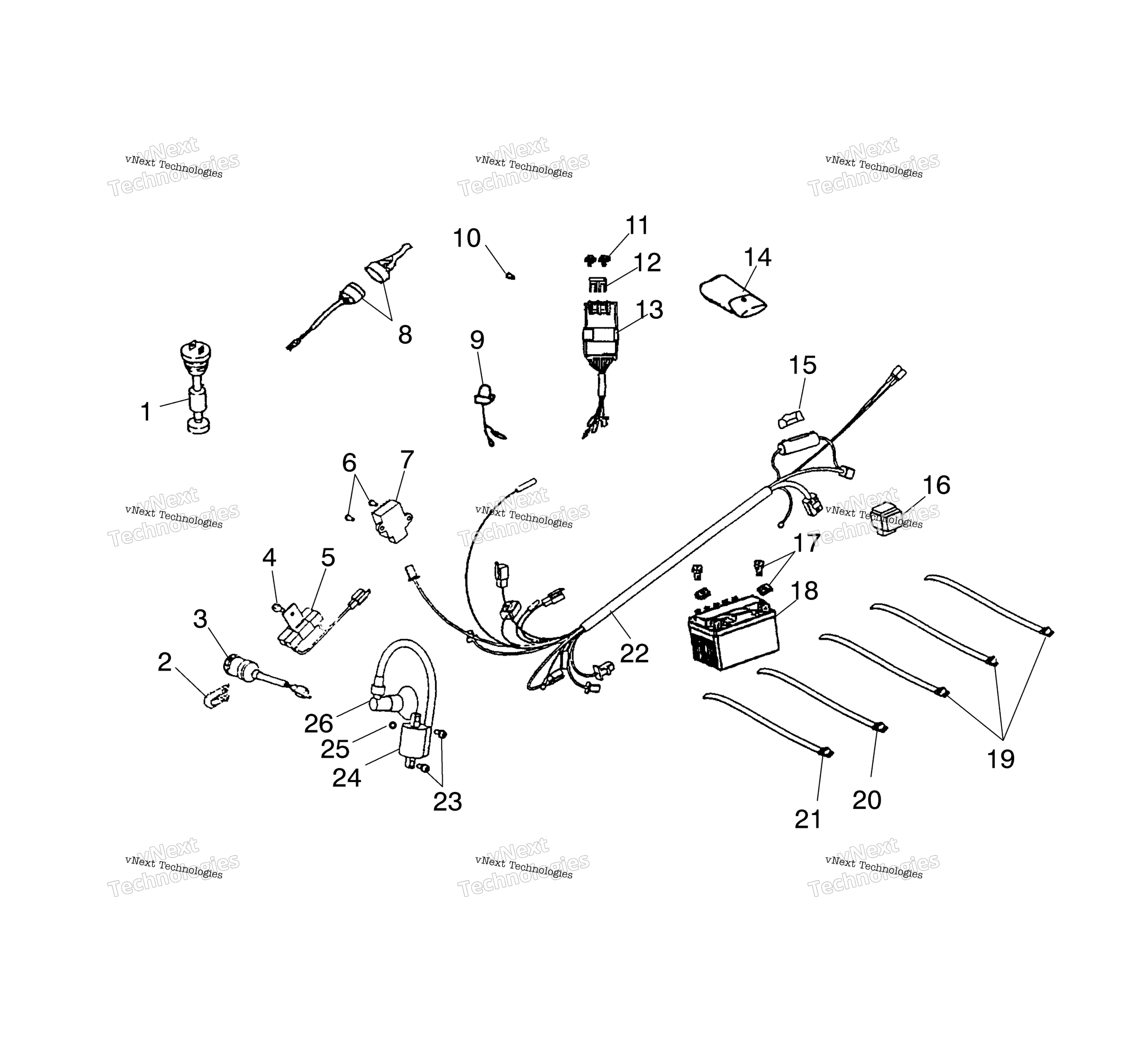 Электрооборудование Parts