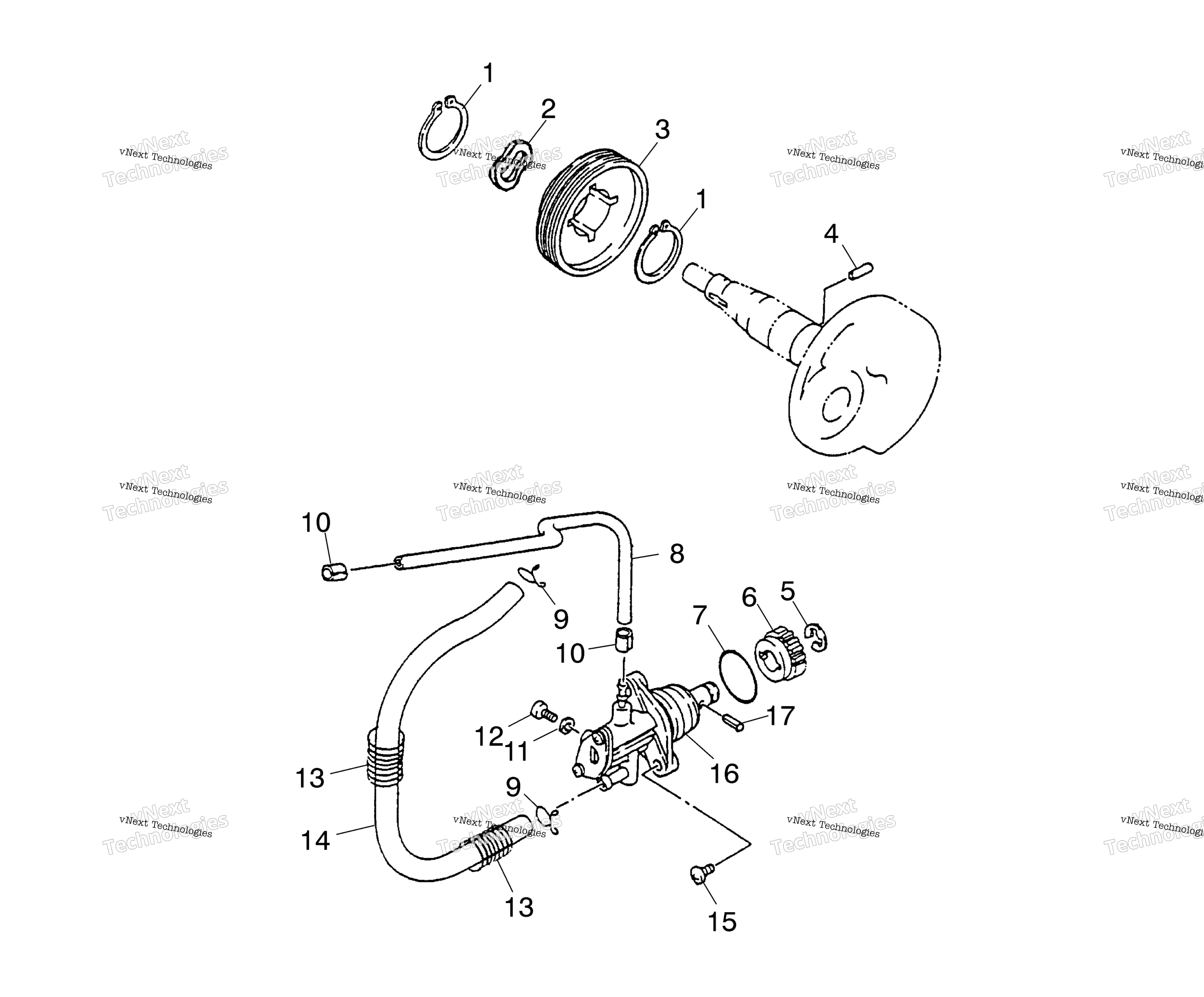 масляный Pump Assembly