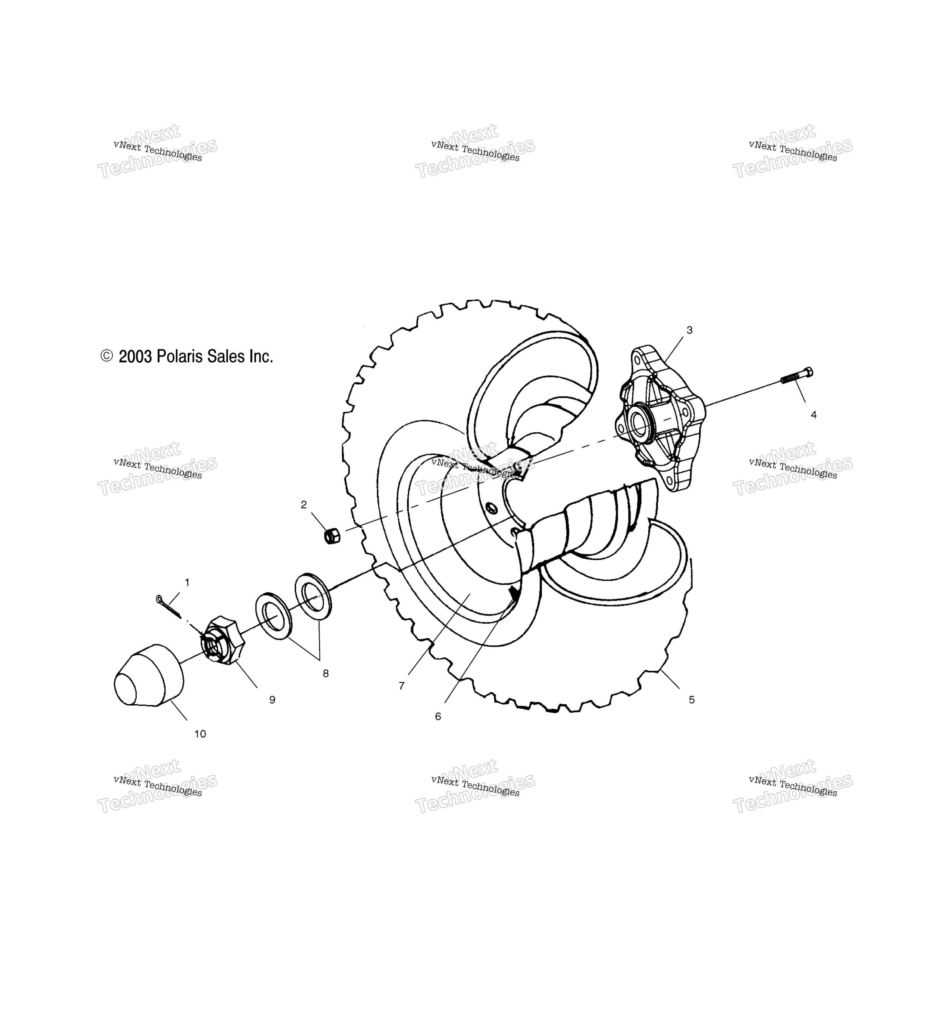 Задняя часть Wheel Drive /Ab/Ac/Fb