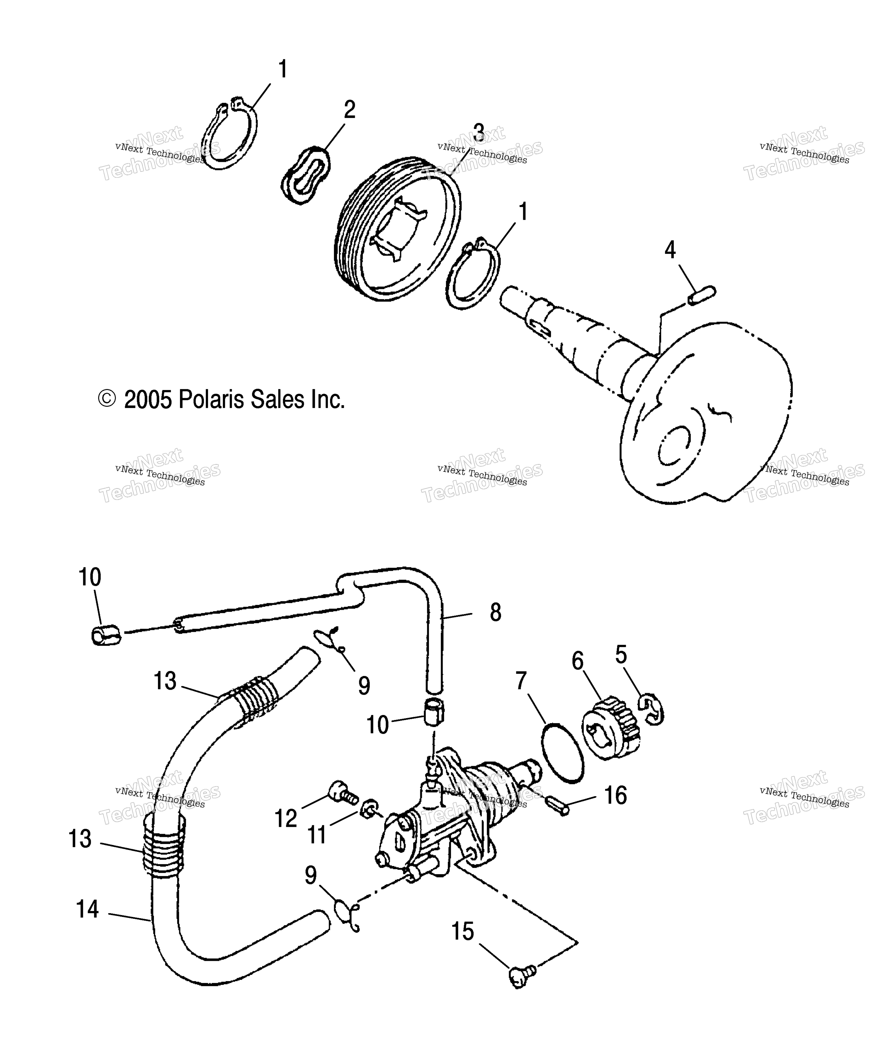 масляный Pump Assembly