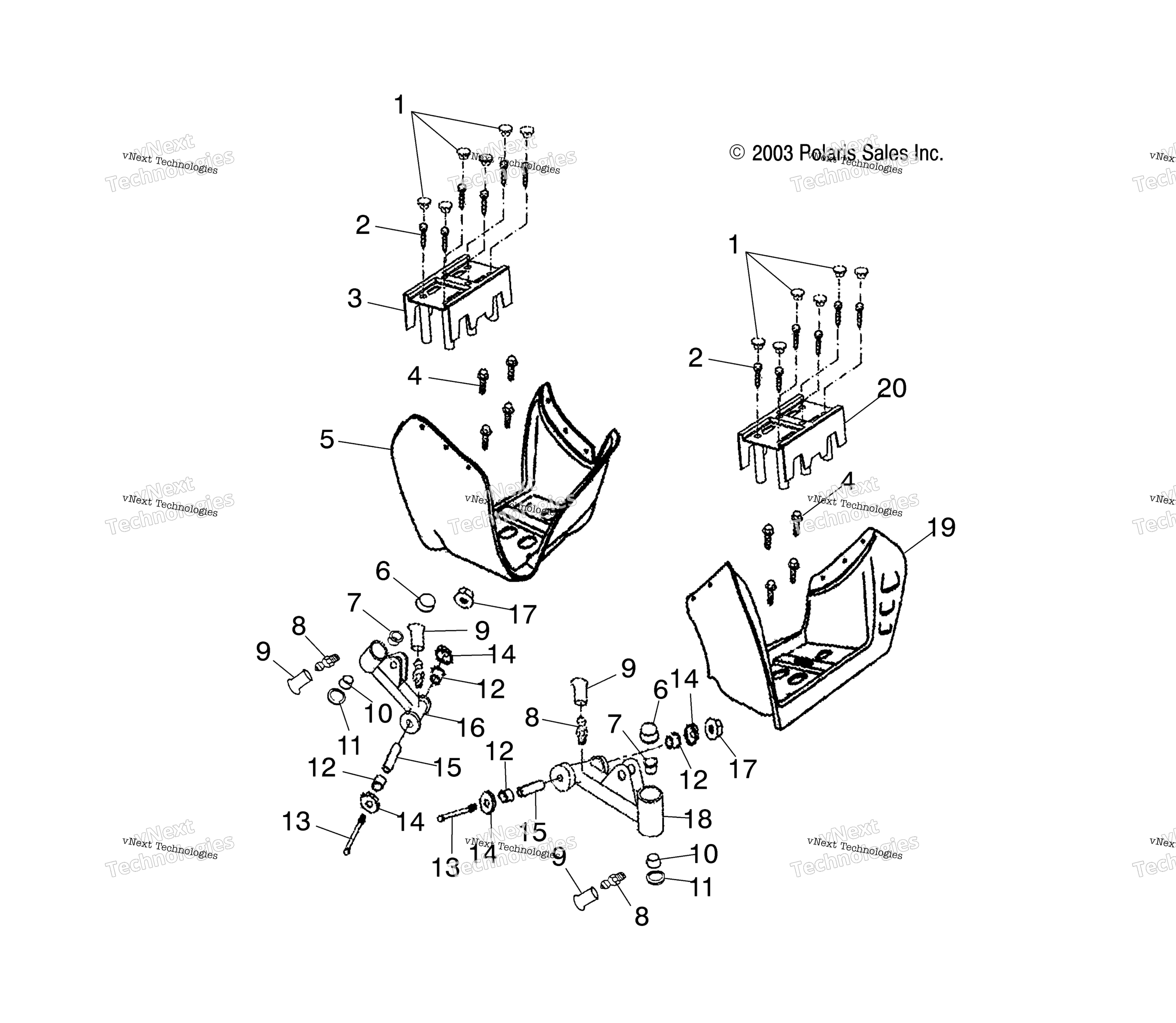 Swing Arm / Footrest