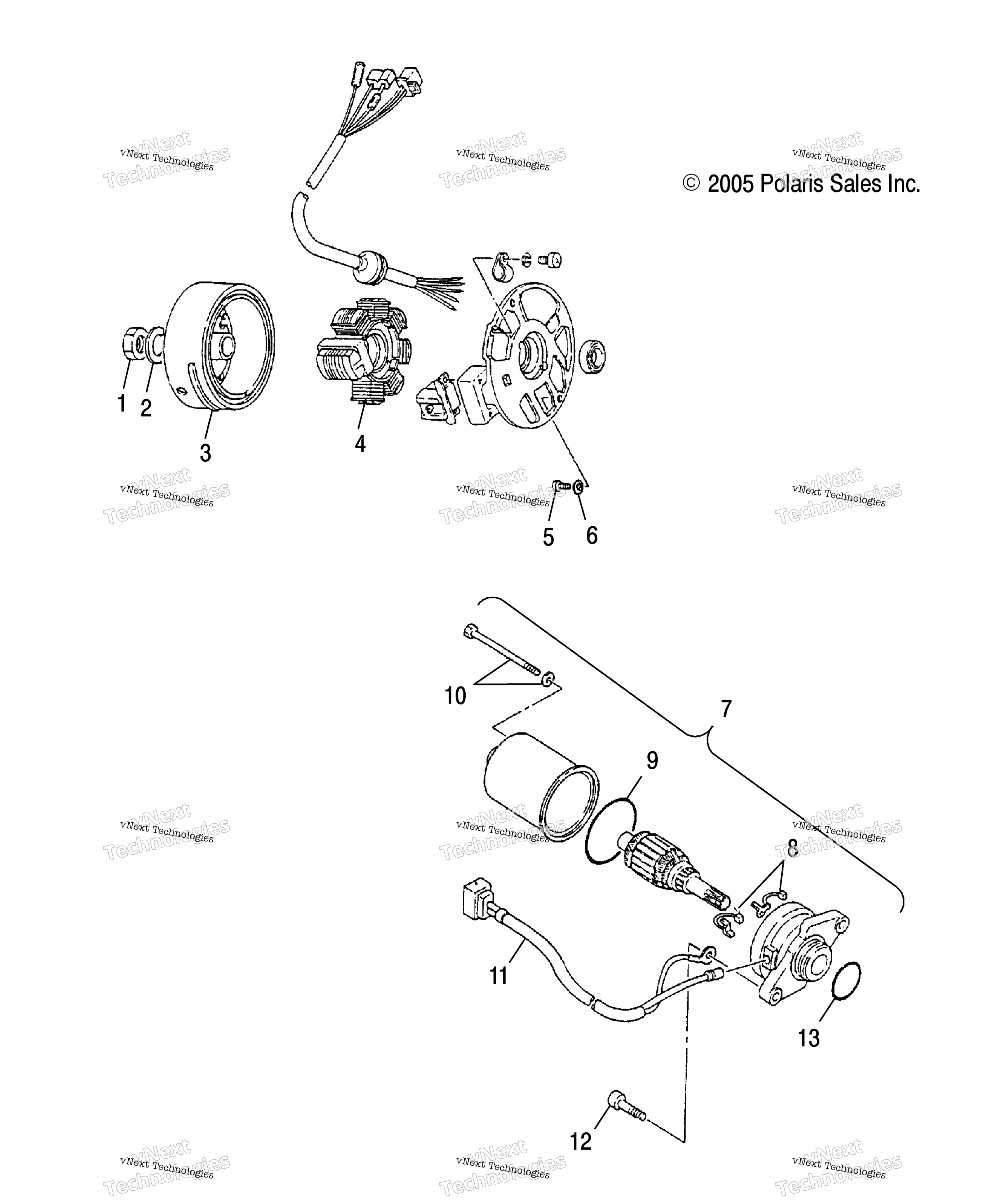 Generator / Starting Motor / Cb