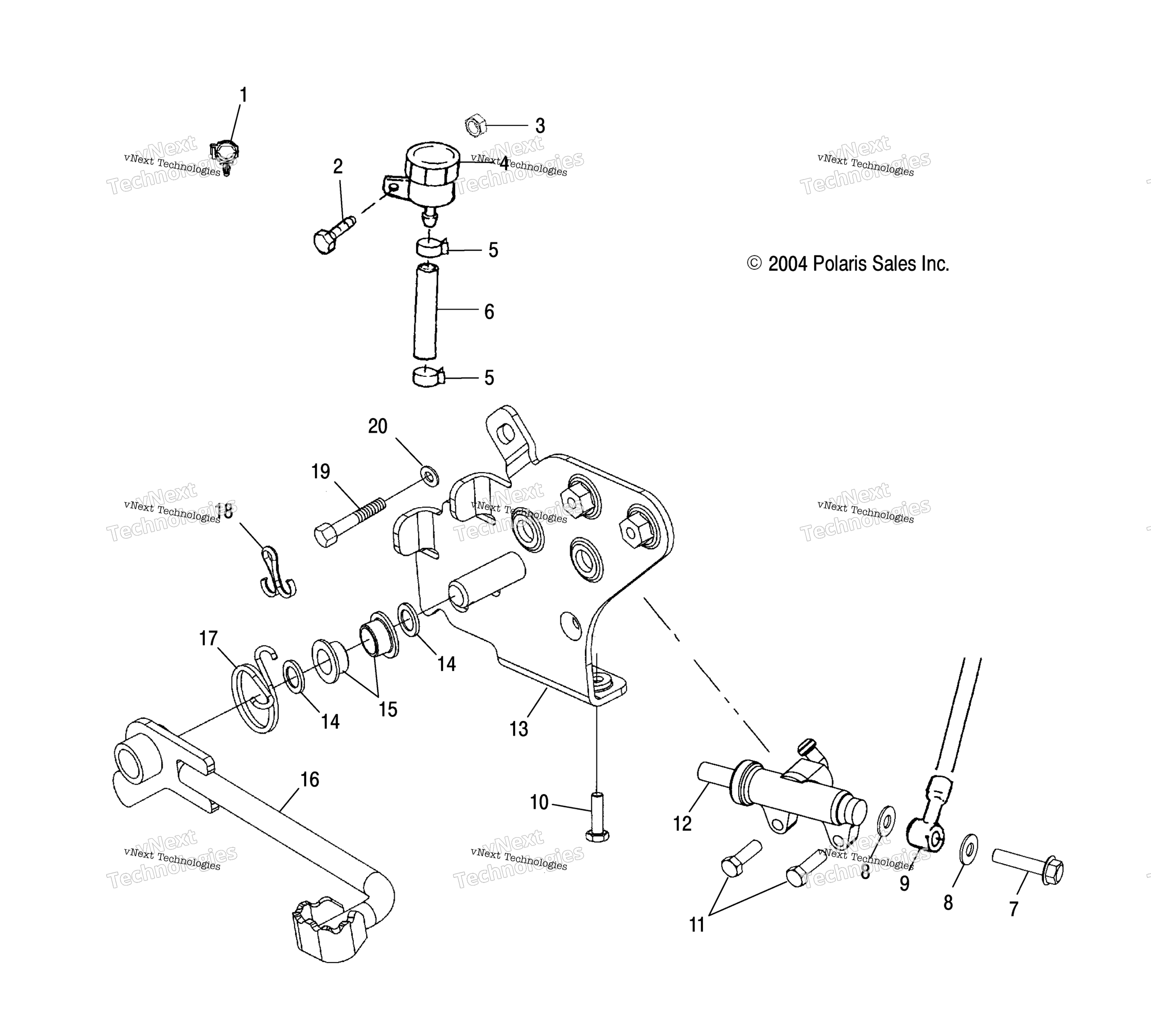 Задняя часть Brake Master Cylinder /Ab/Ac/Fa