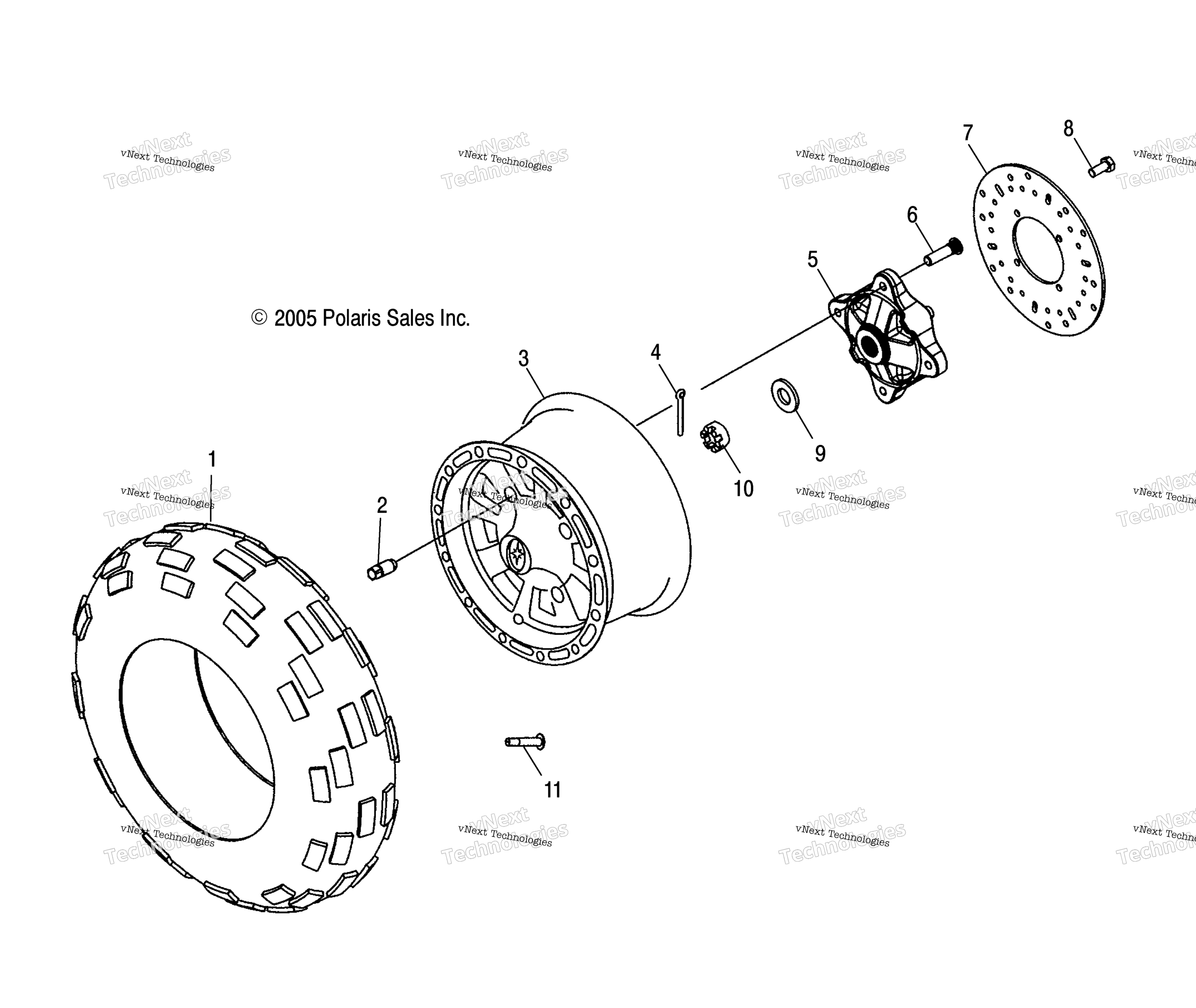 Wheel, передний A05mh76au / Aw