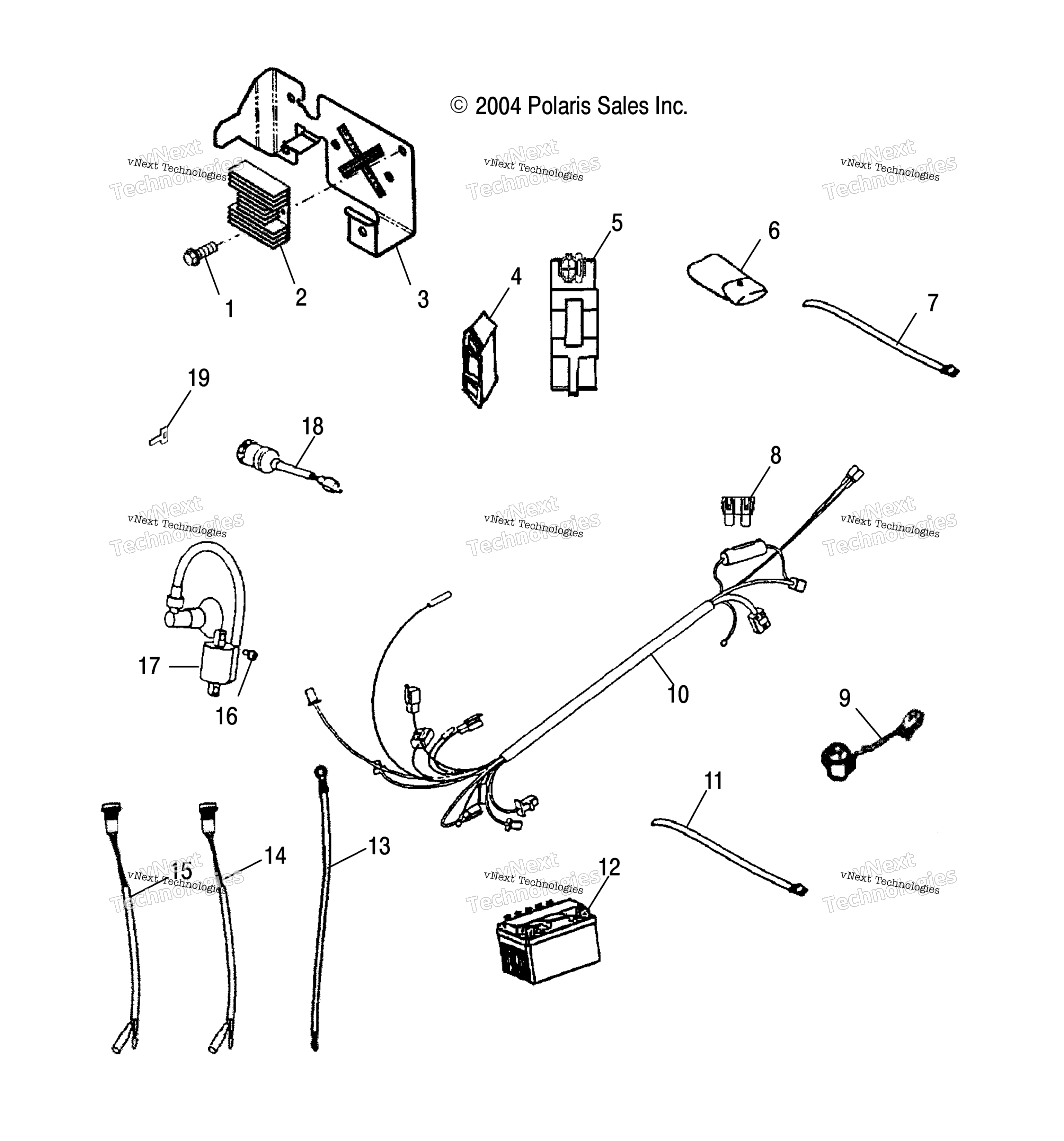 Электрооборудование Parts /Ab/Ac/Ad