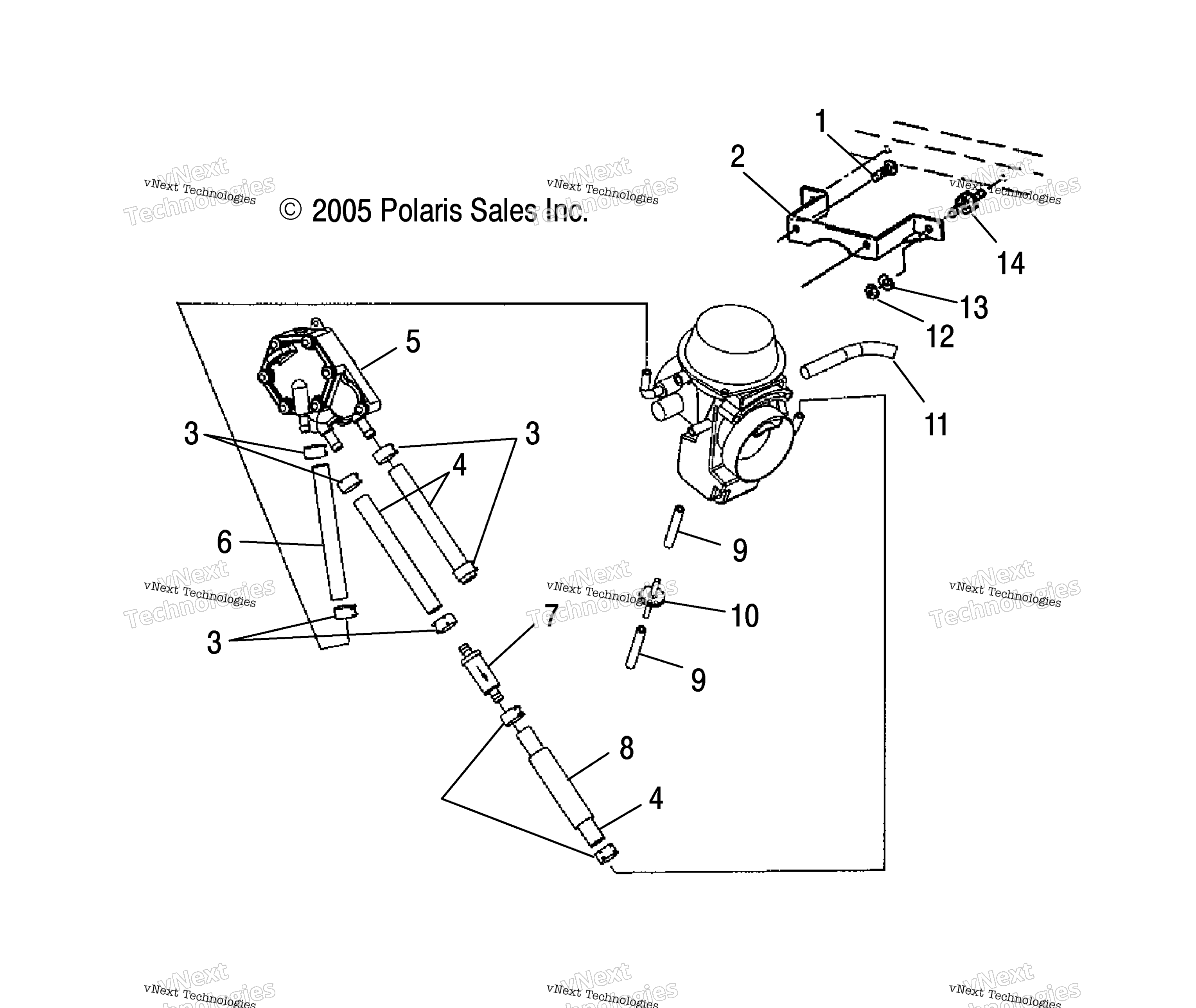 Карбюратор Mounting/Fuel Pump/Lines /Fa