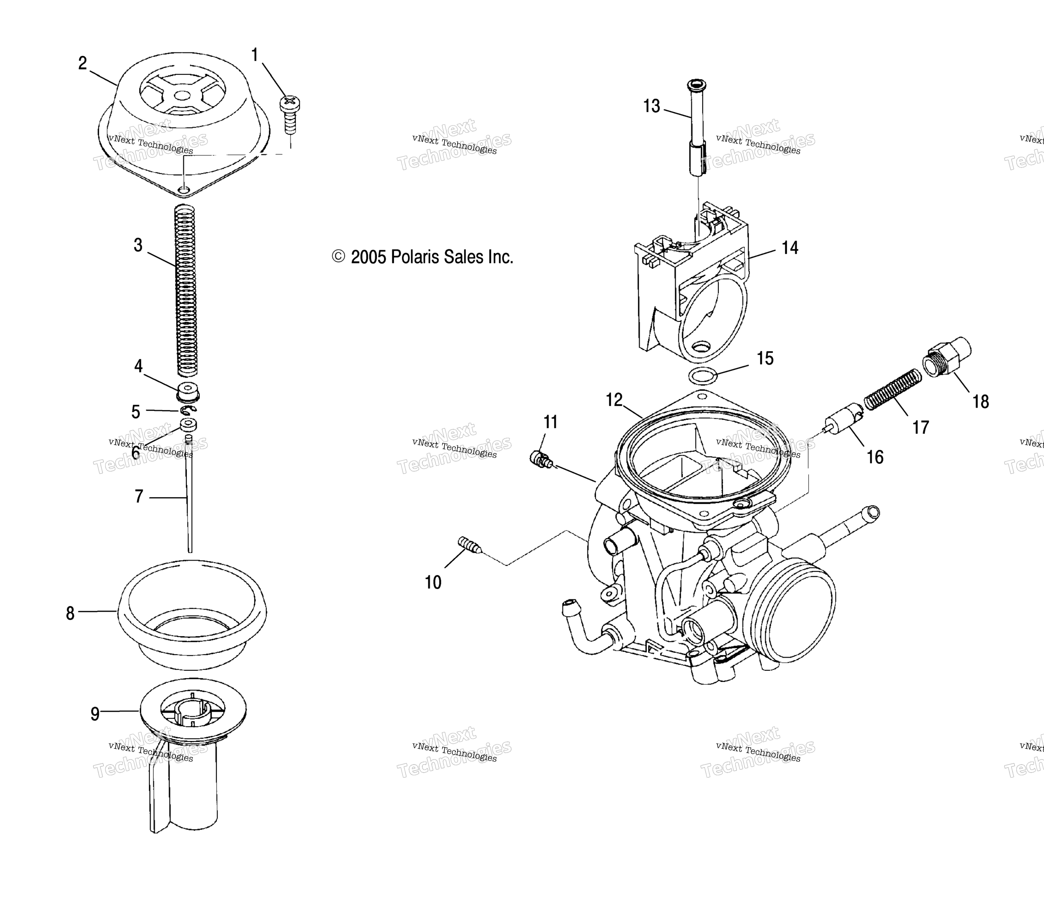 Carburetor, Upper / Fa