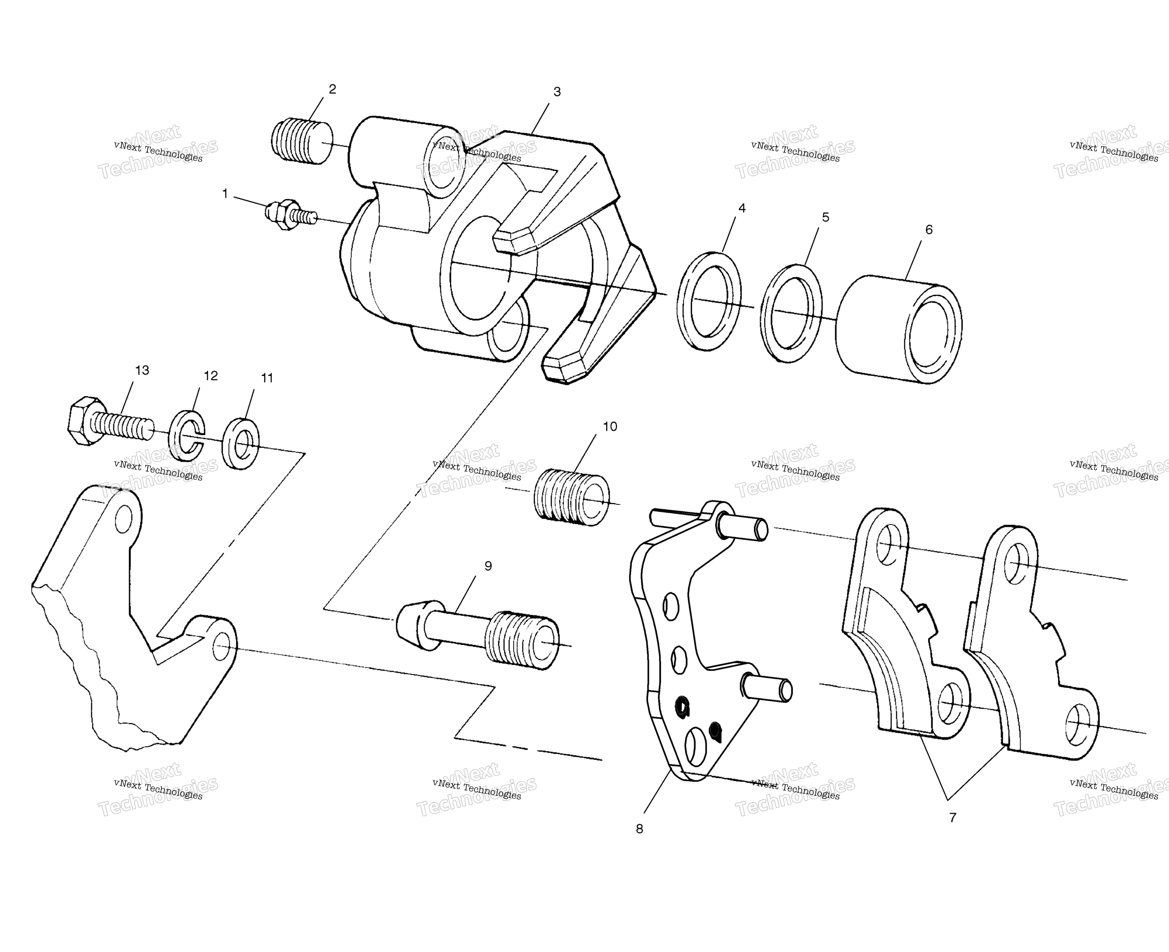 Brake, передний