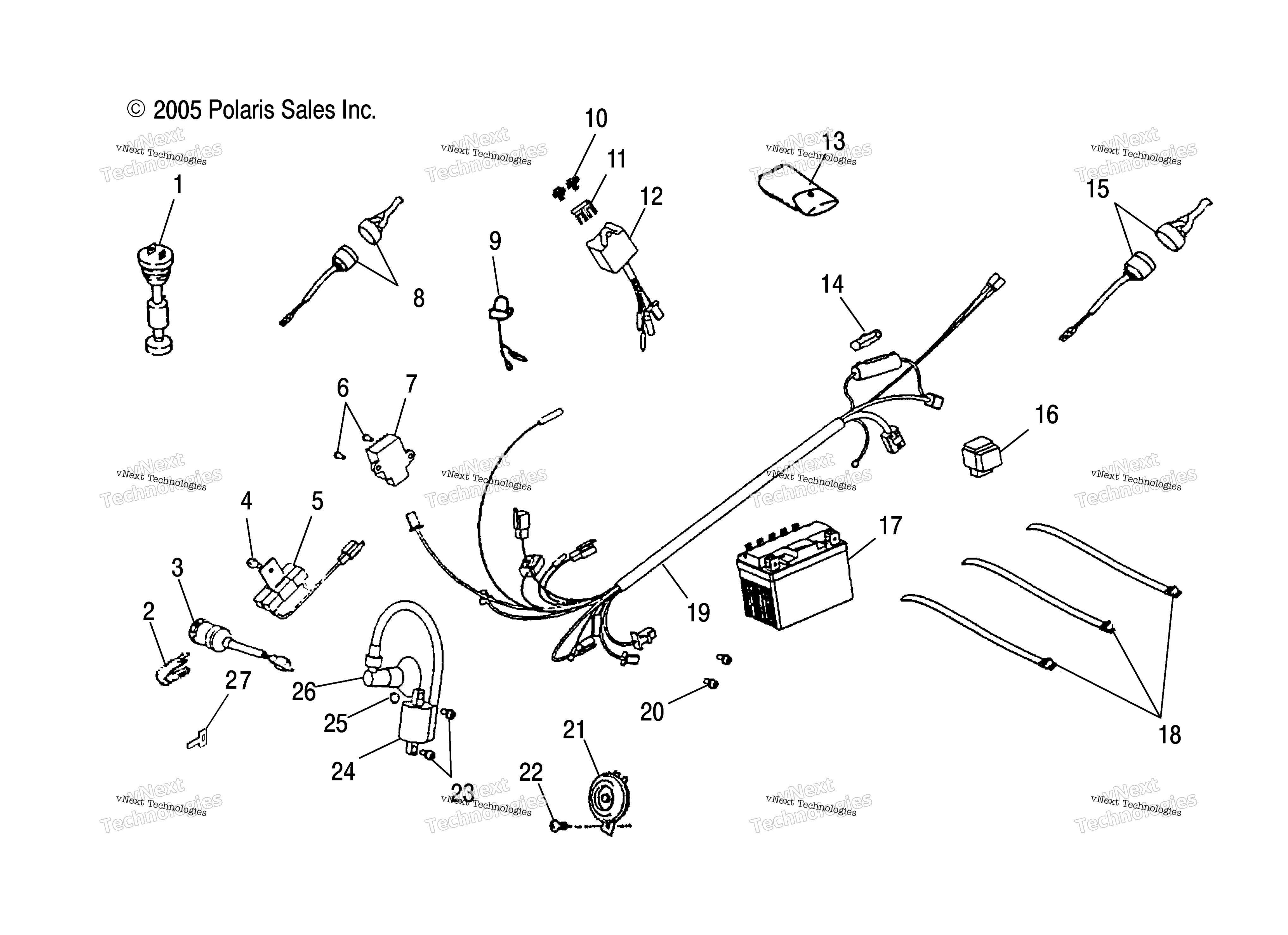 Электрооборудование Parts /Cb/Cd