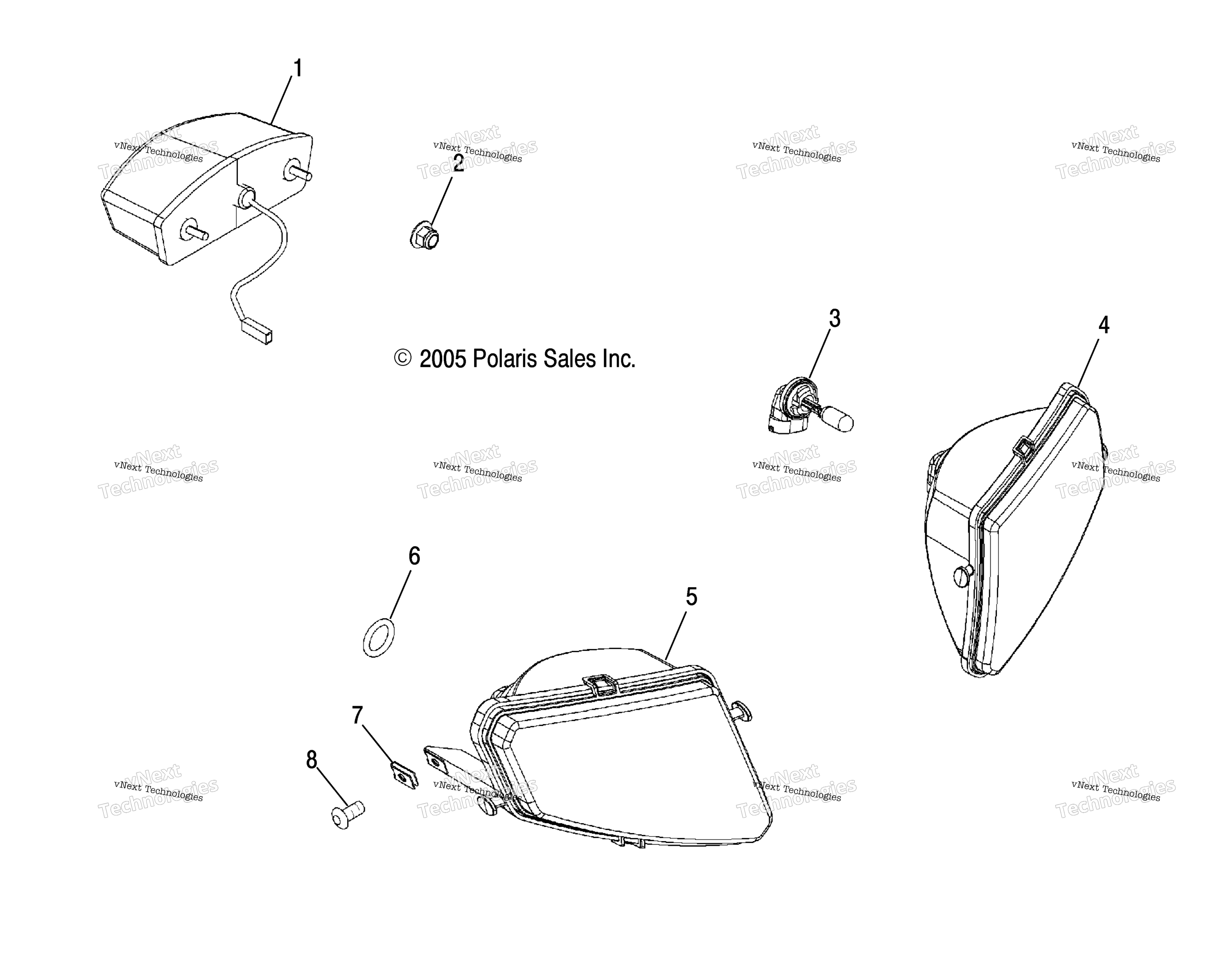 Headlights / Taillights / Ld27aa / Ab / Ac / Ad