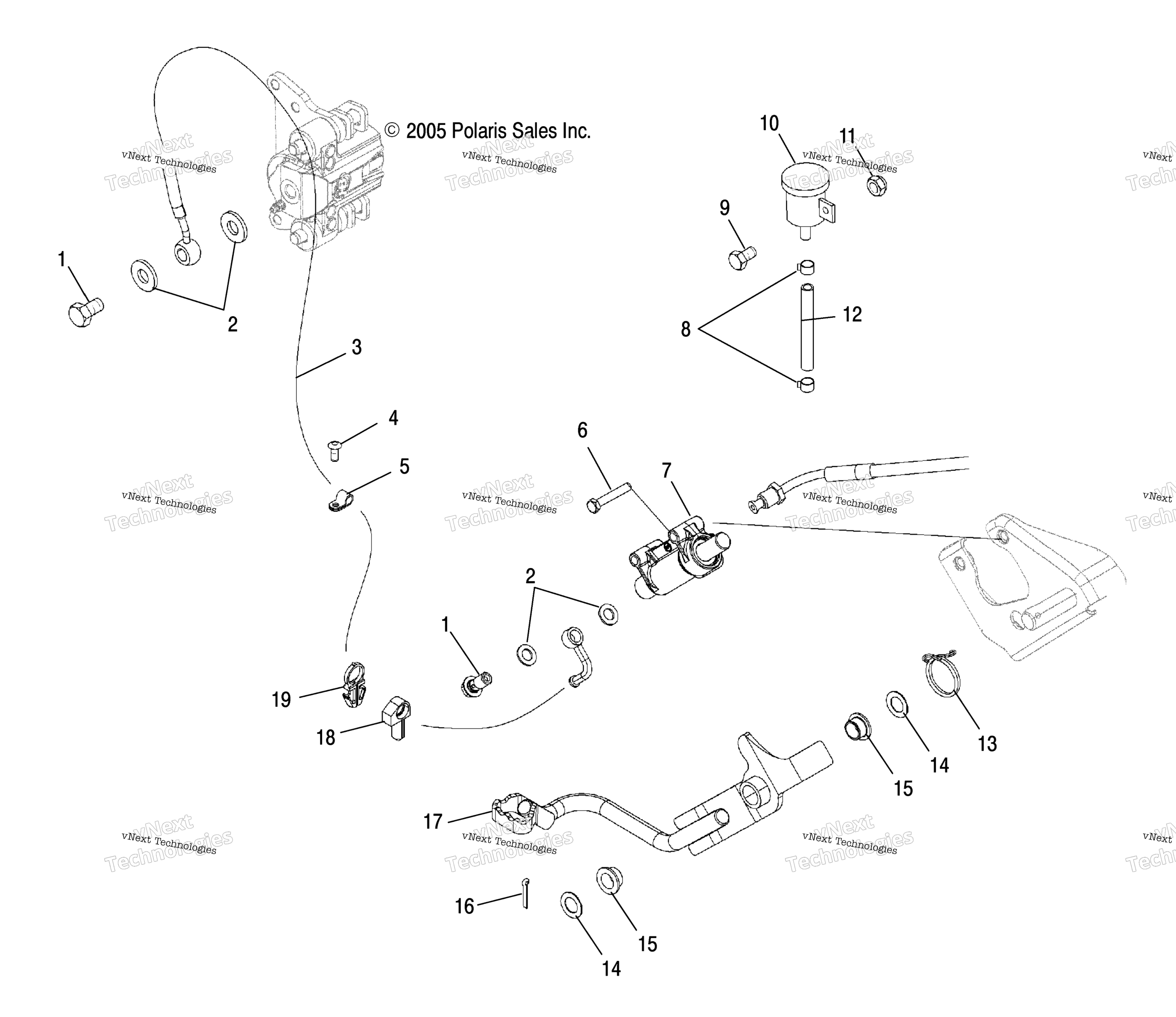 Master Cylinder, Foot / Ld27aa / Ab / Ac / Ad