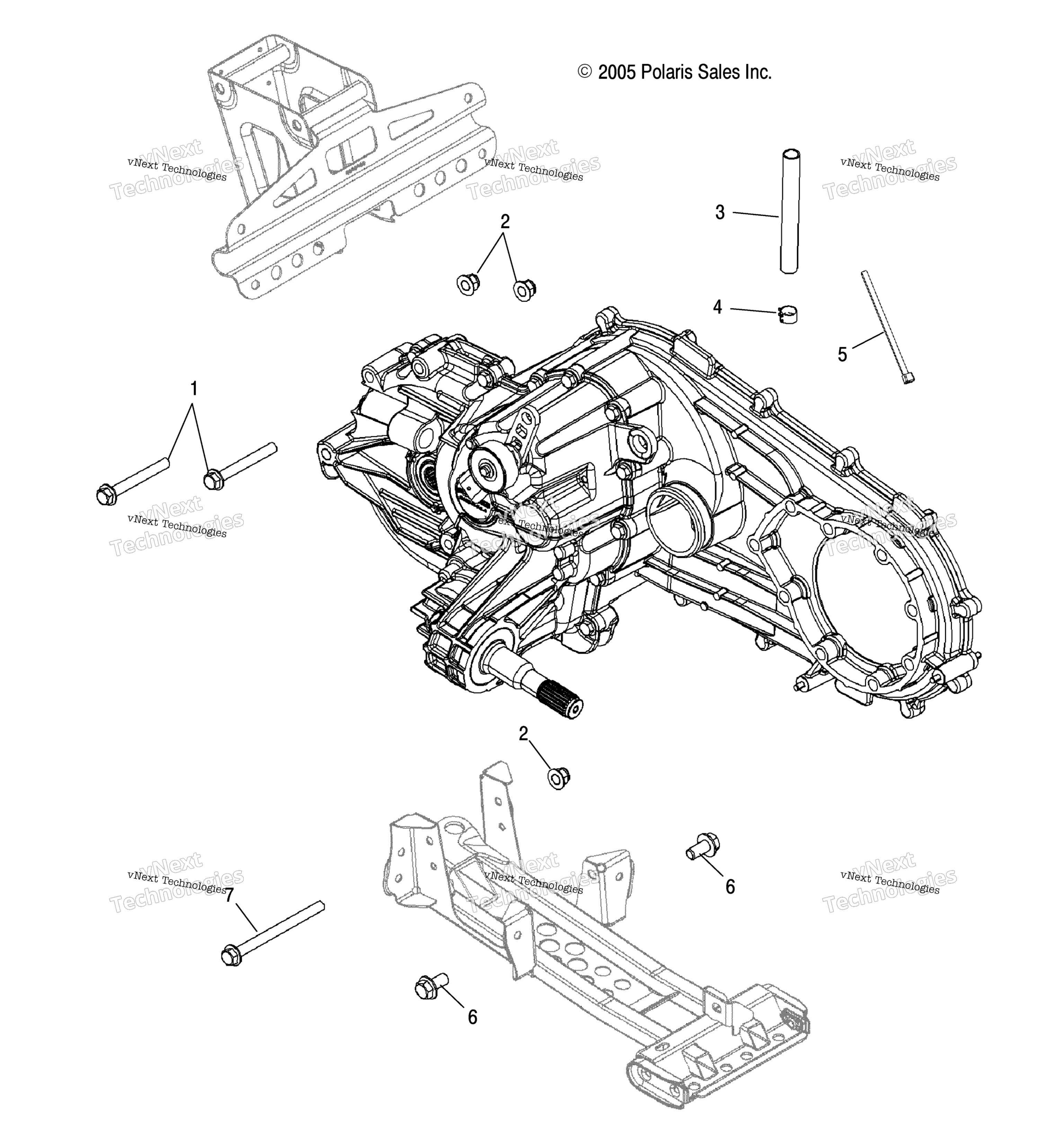 Трансмиссия Mounting /Ld27aa/Ab/Ac/Ad