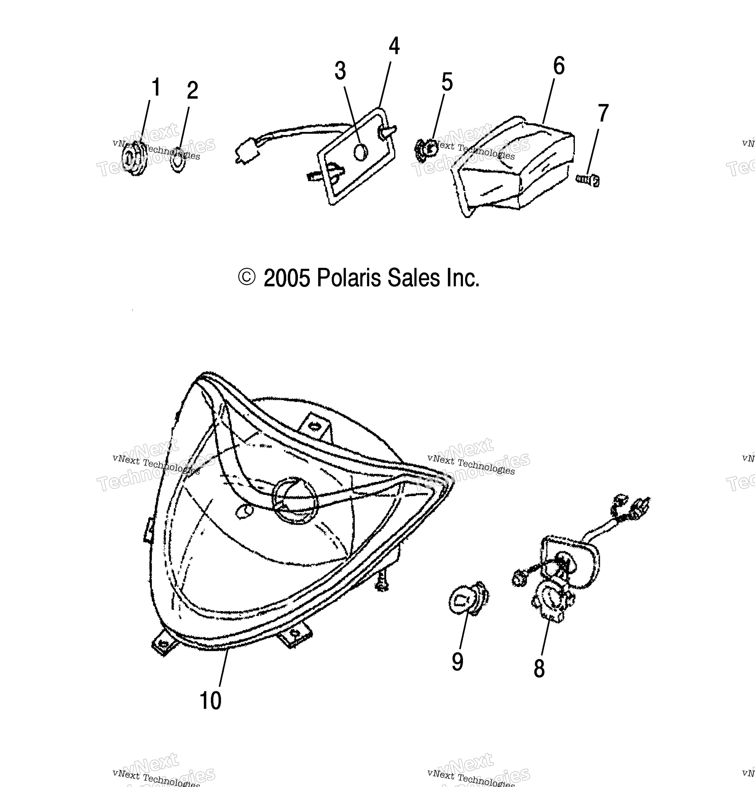 Headlight / Taillight / Ab / Ac / Le