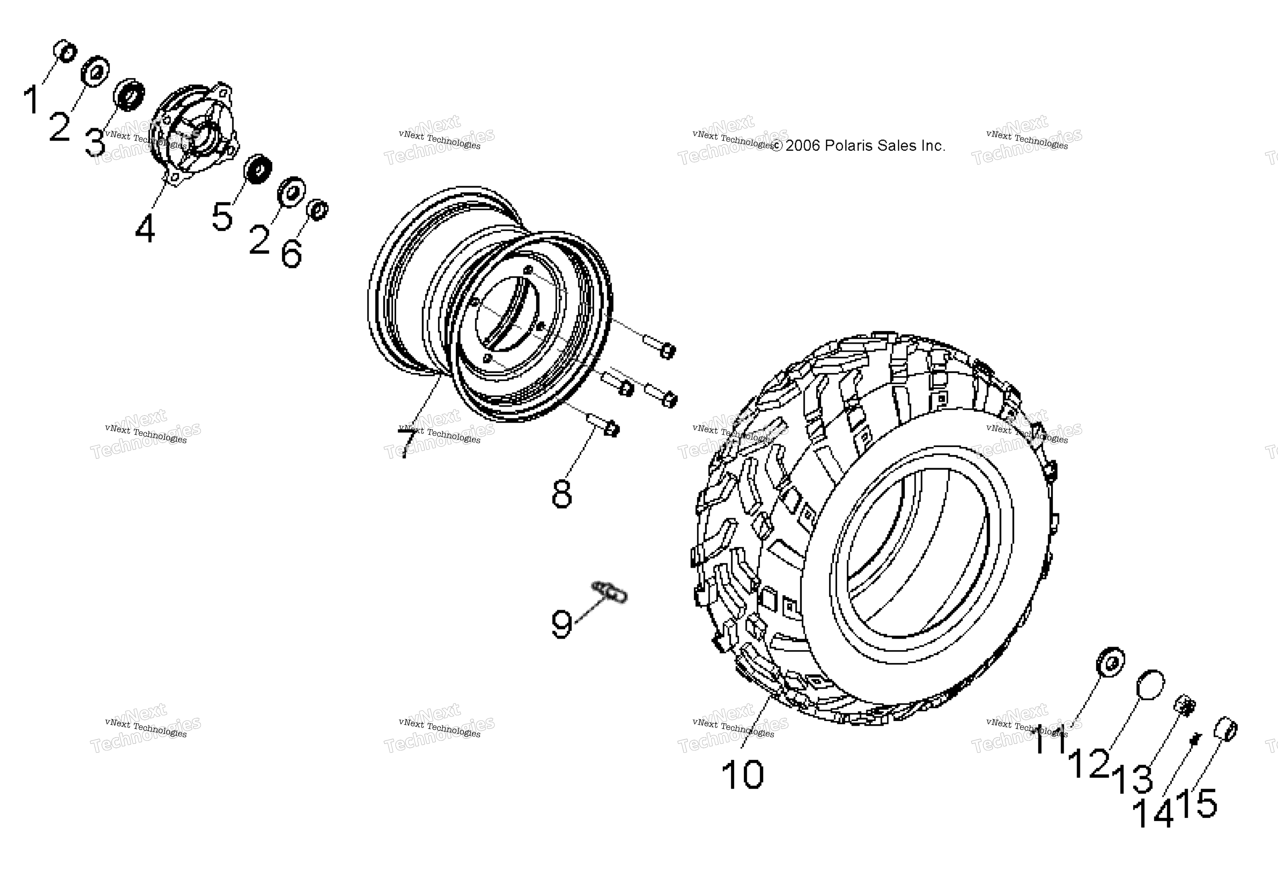 Wheel, передний