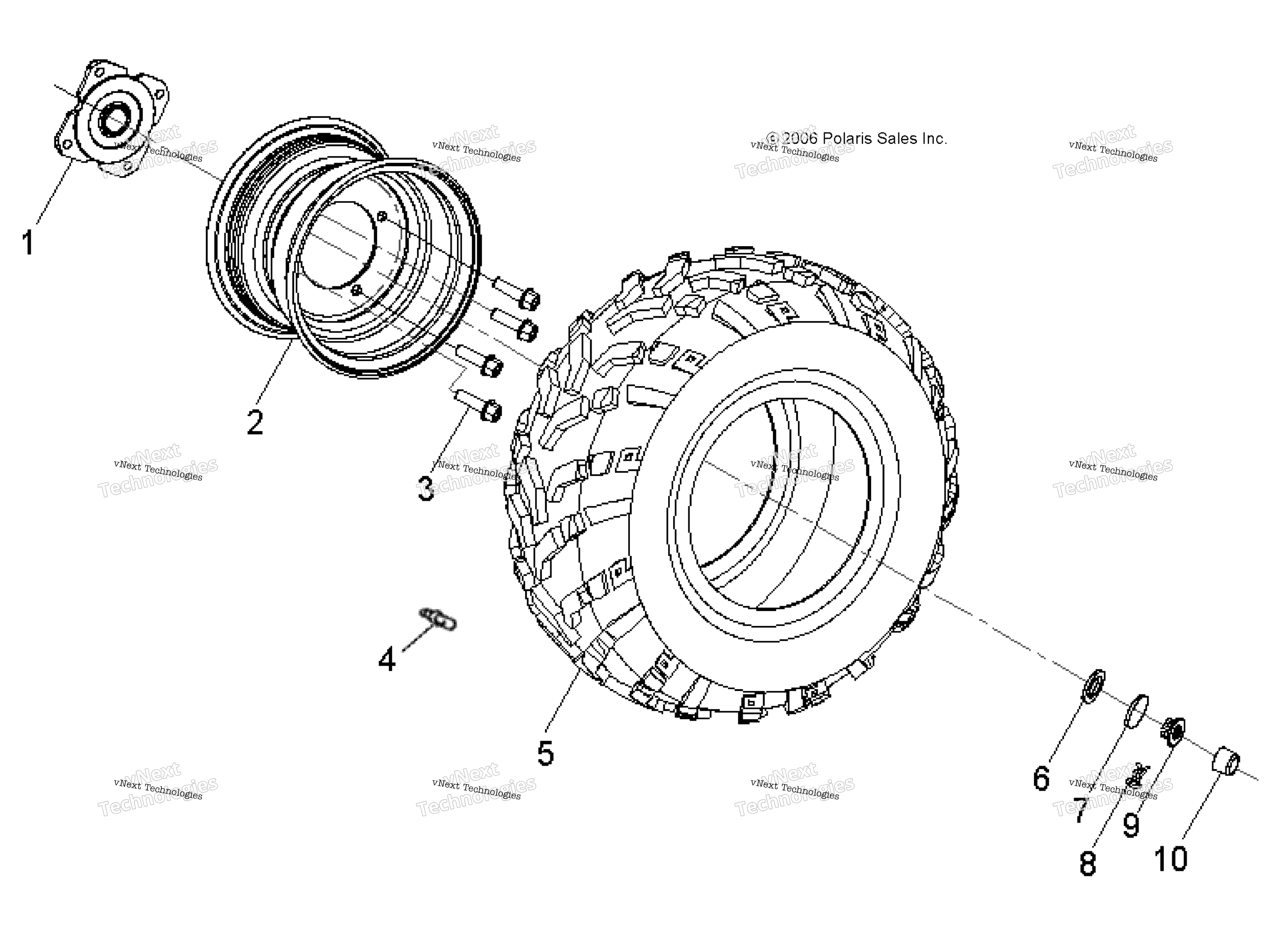 Wheel, задний