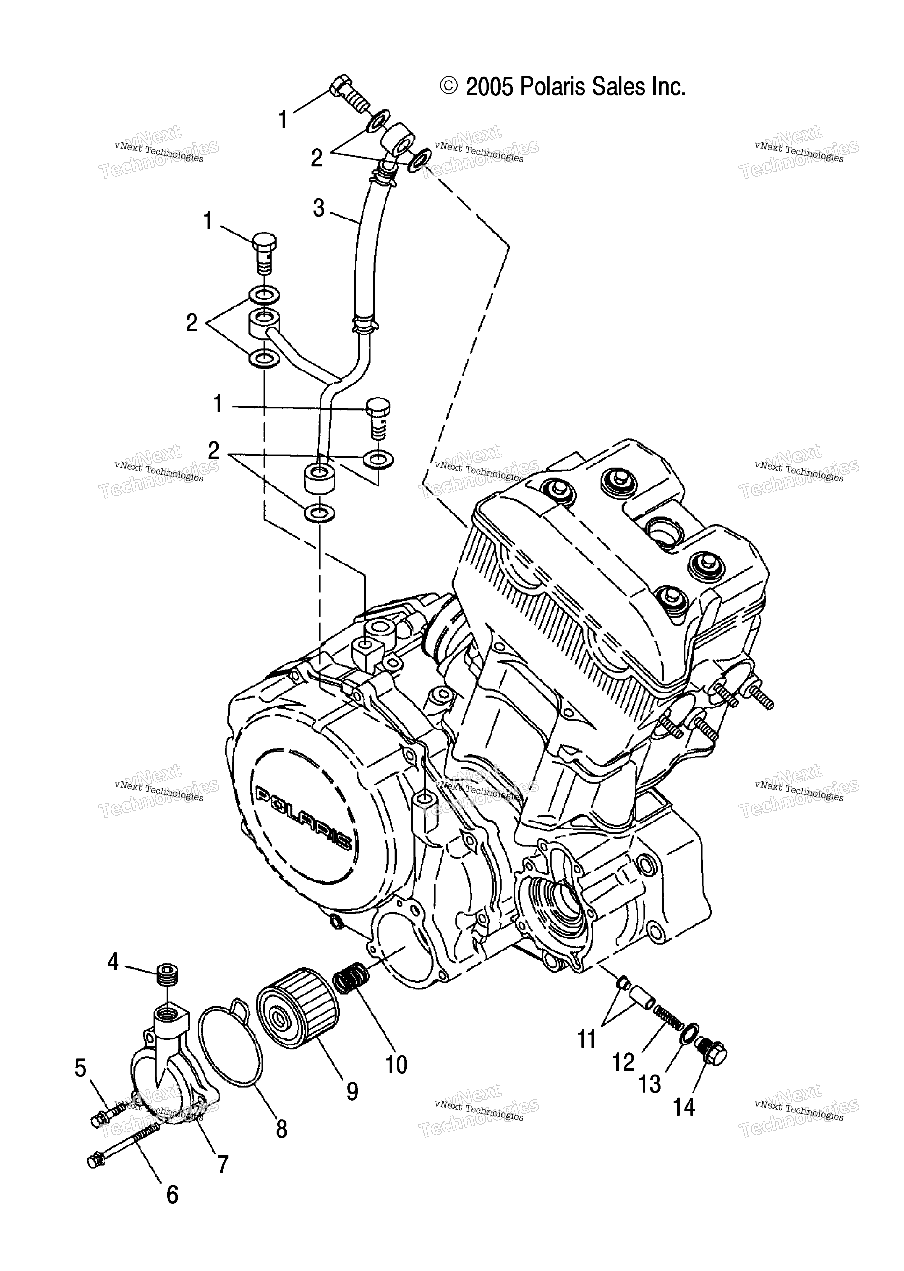 Engine, масляный фильтр