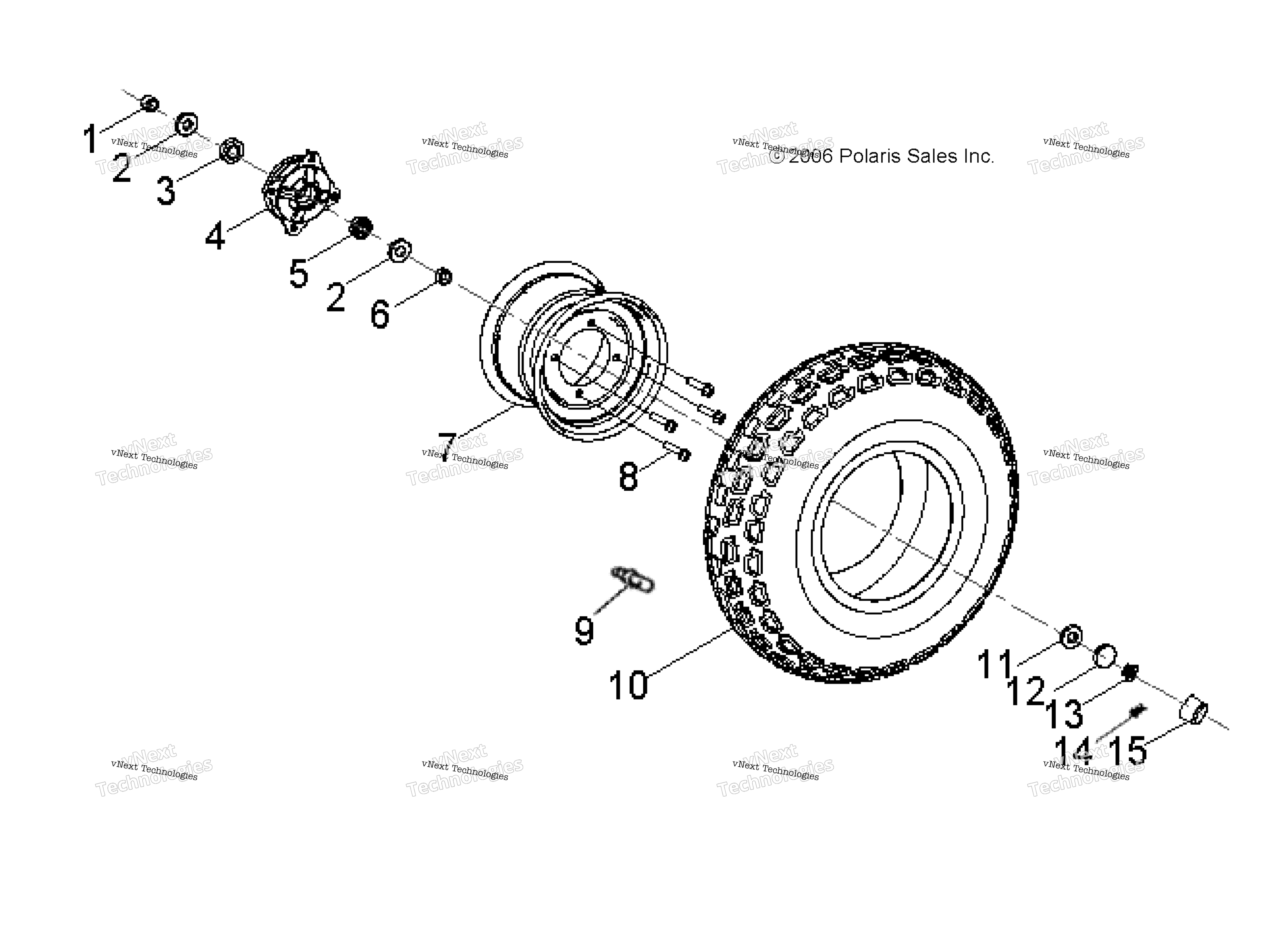 Wheel, передний
